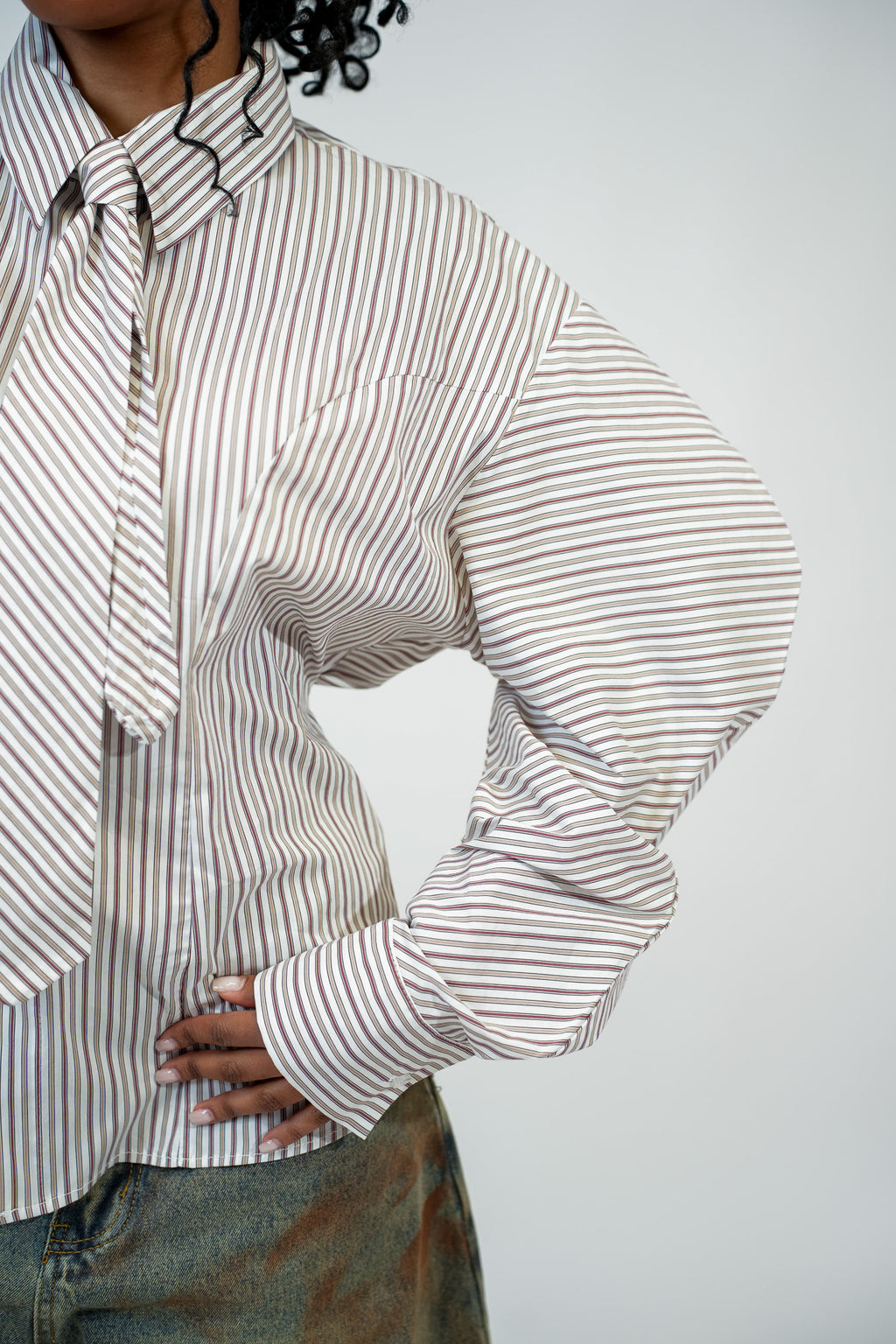 Camicia justwest cravatta