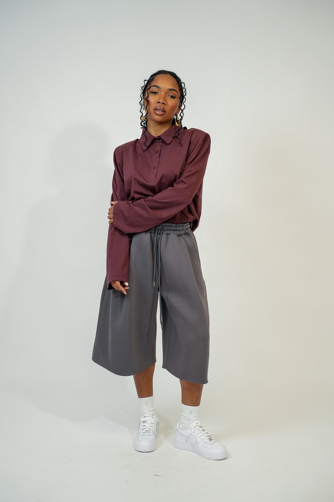 Polo justwest con spalline