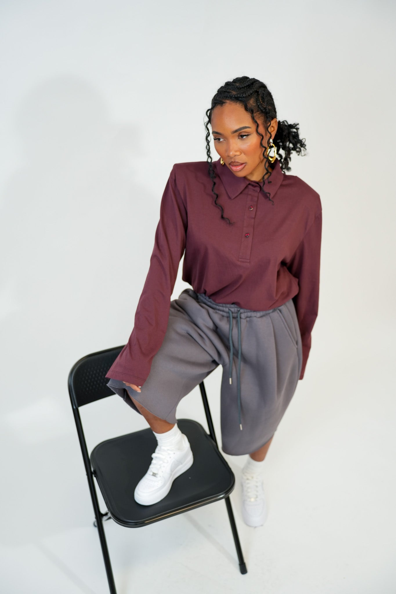 Polo justwest con spalline