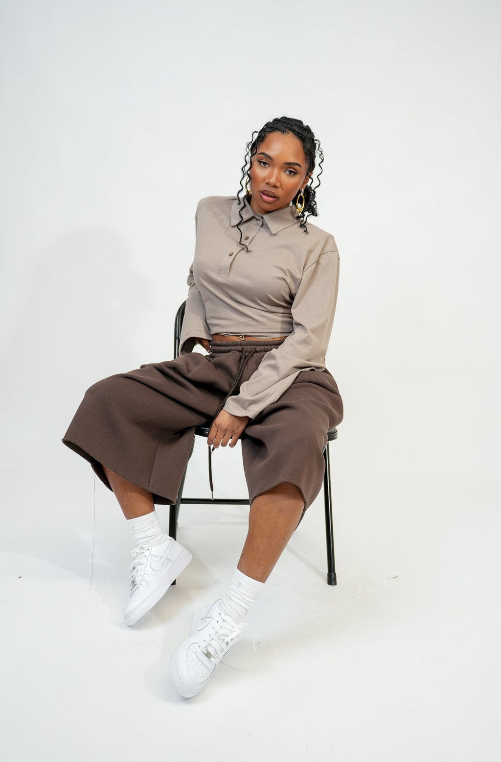 Polo justwest con spalline