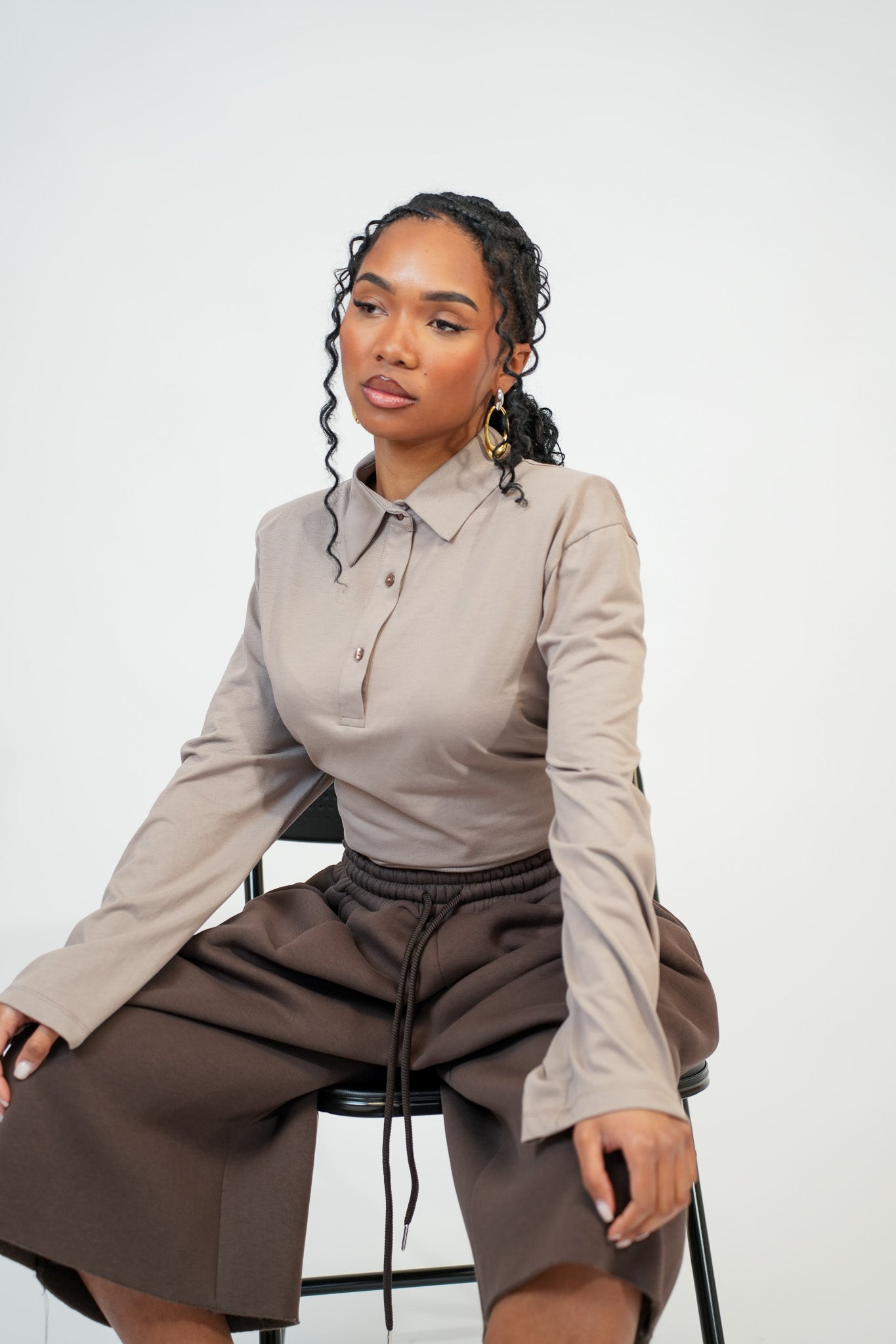 Polo justwest con spalline