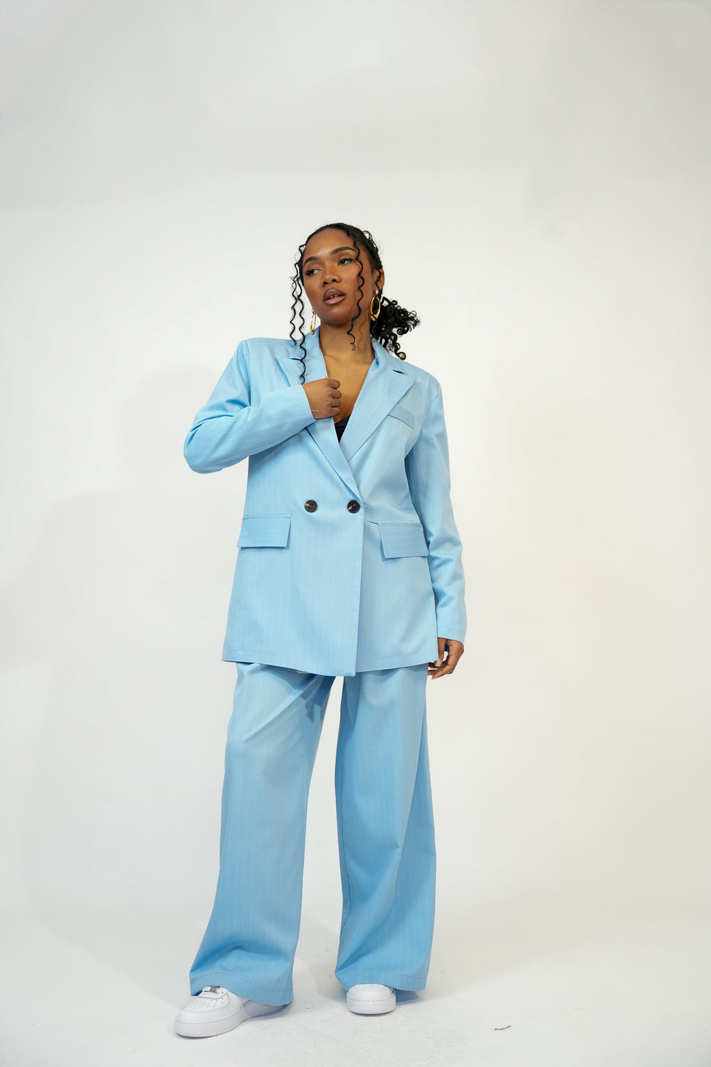 Tailleur Sofia justwest azzurro