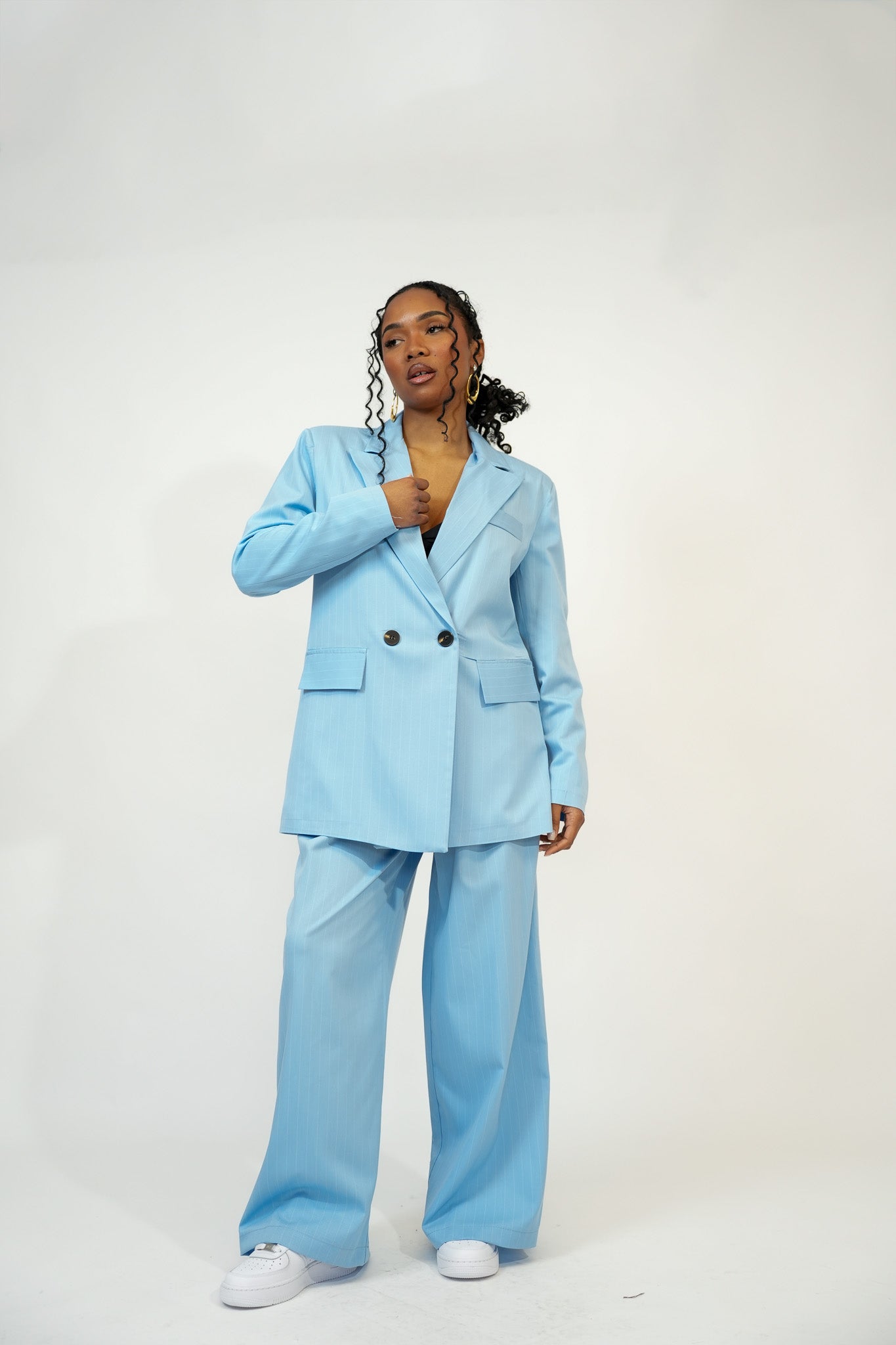 Tailleur Sofia justwest azzurro