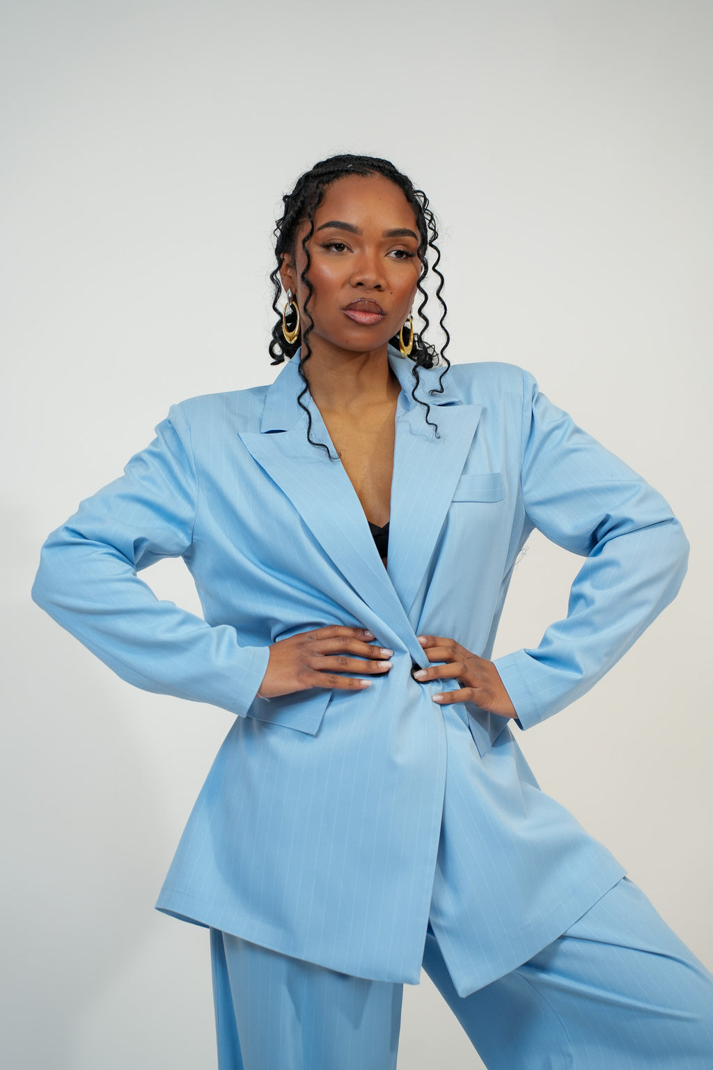 Tailleur Sofia justwest azzurro