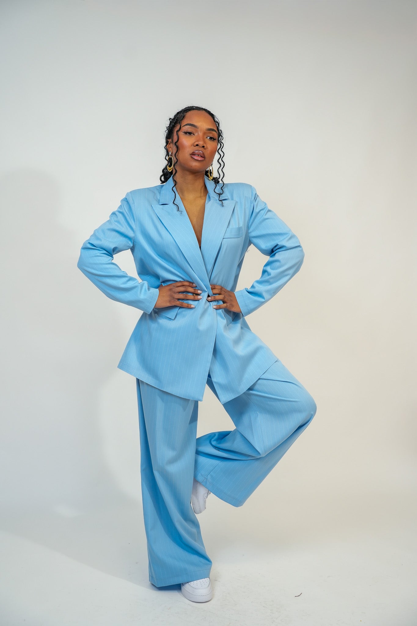 Tailleur Sofia justwest azzurro