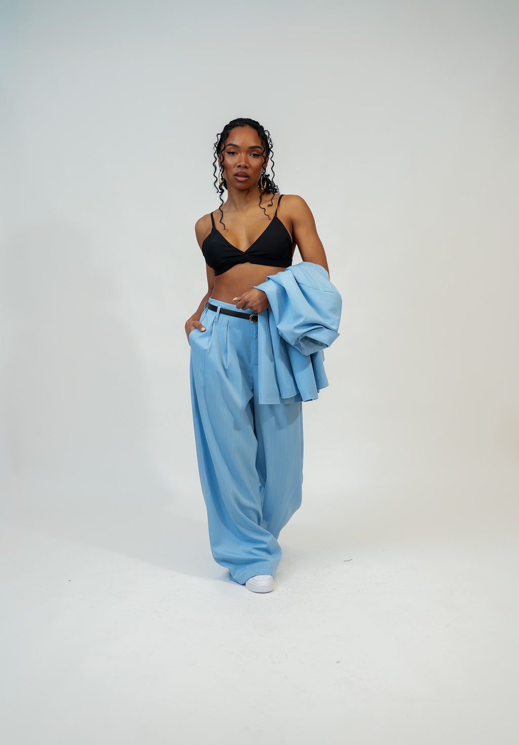 Tailleur Sofia justwest azzurro