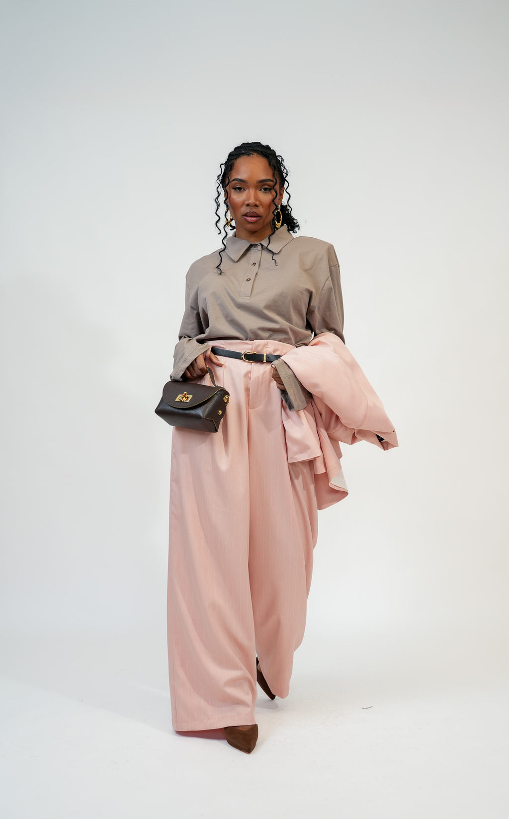 Tailleur Sofia justwest rosa