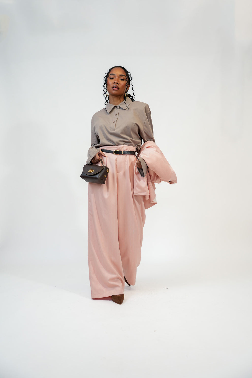 Tailleur Sofia justwest rosa