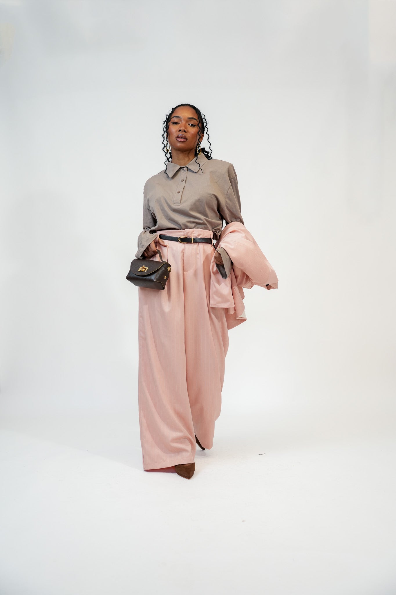 Tailleur Sofia justwest rosa