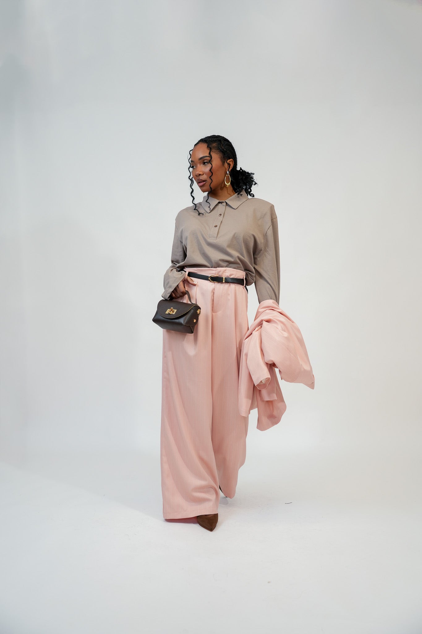 Tailleur Sofia justwest rosa