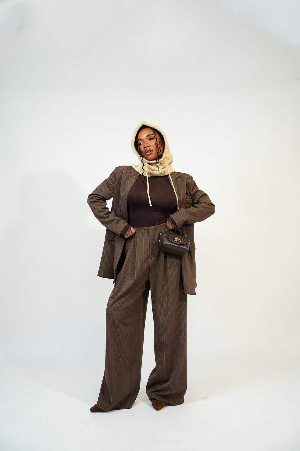 Tailleur Sofia marrone