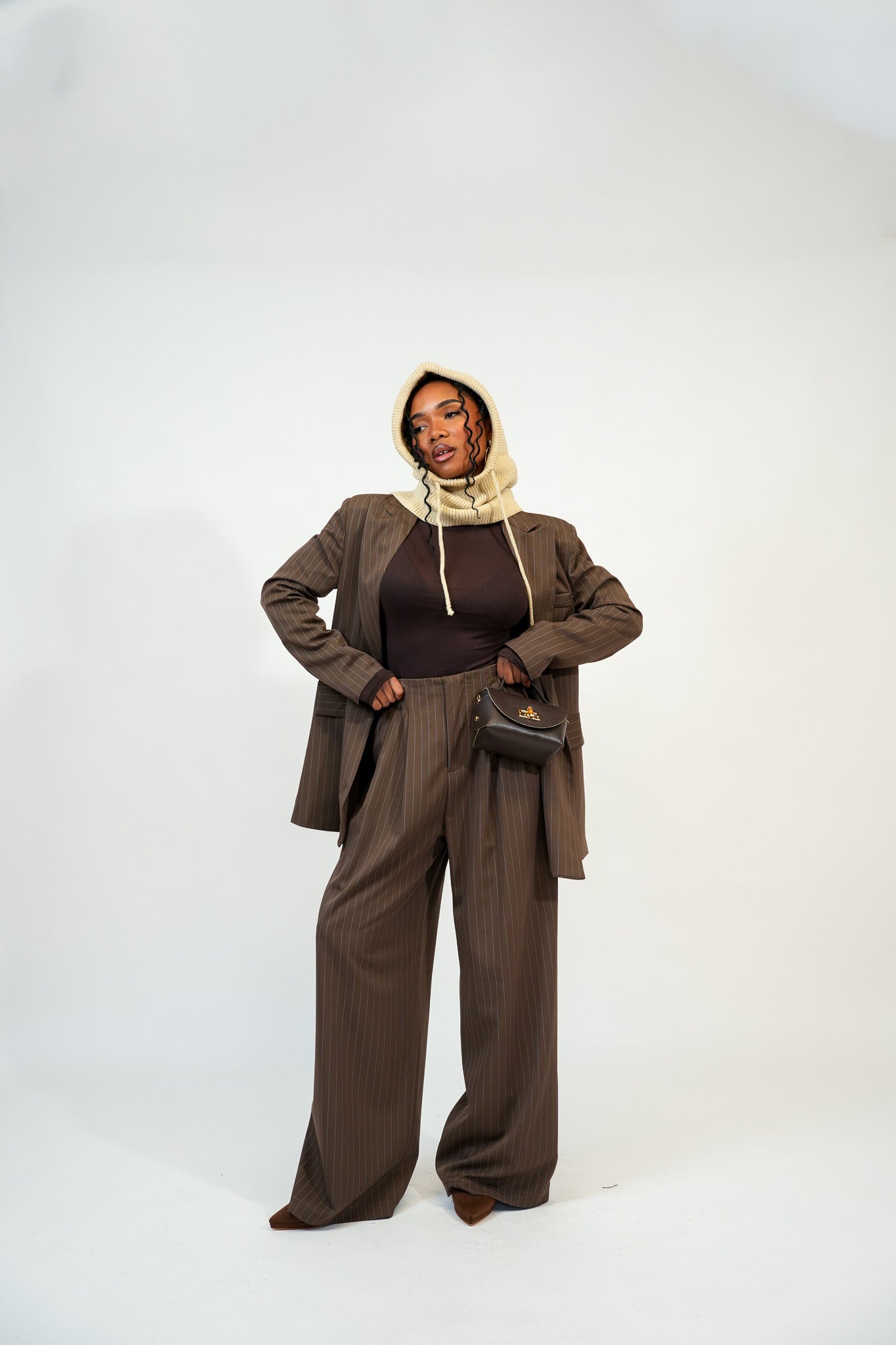 Tailleur Sofia marrone