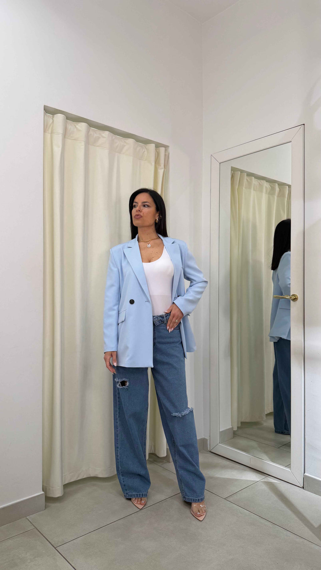 Giacca Justwest oversize