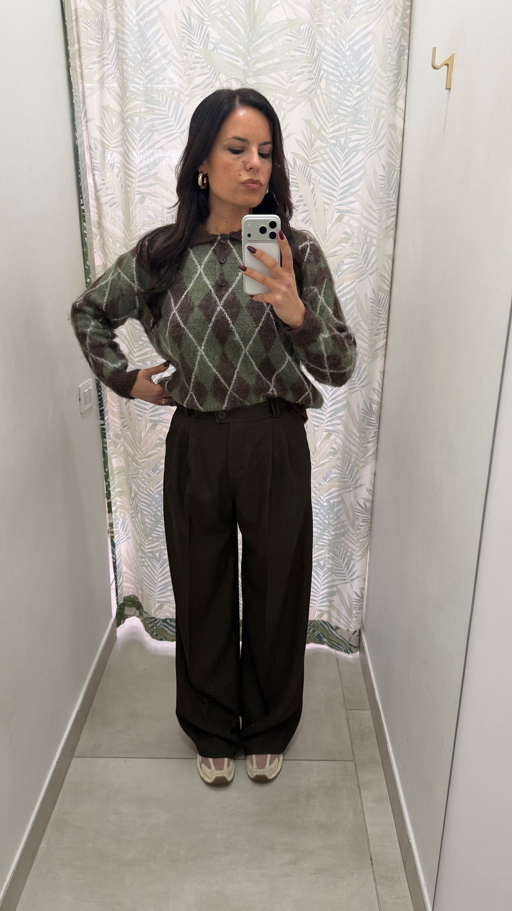 Pantalone palazzo basic