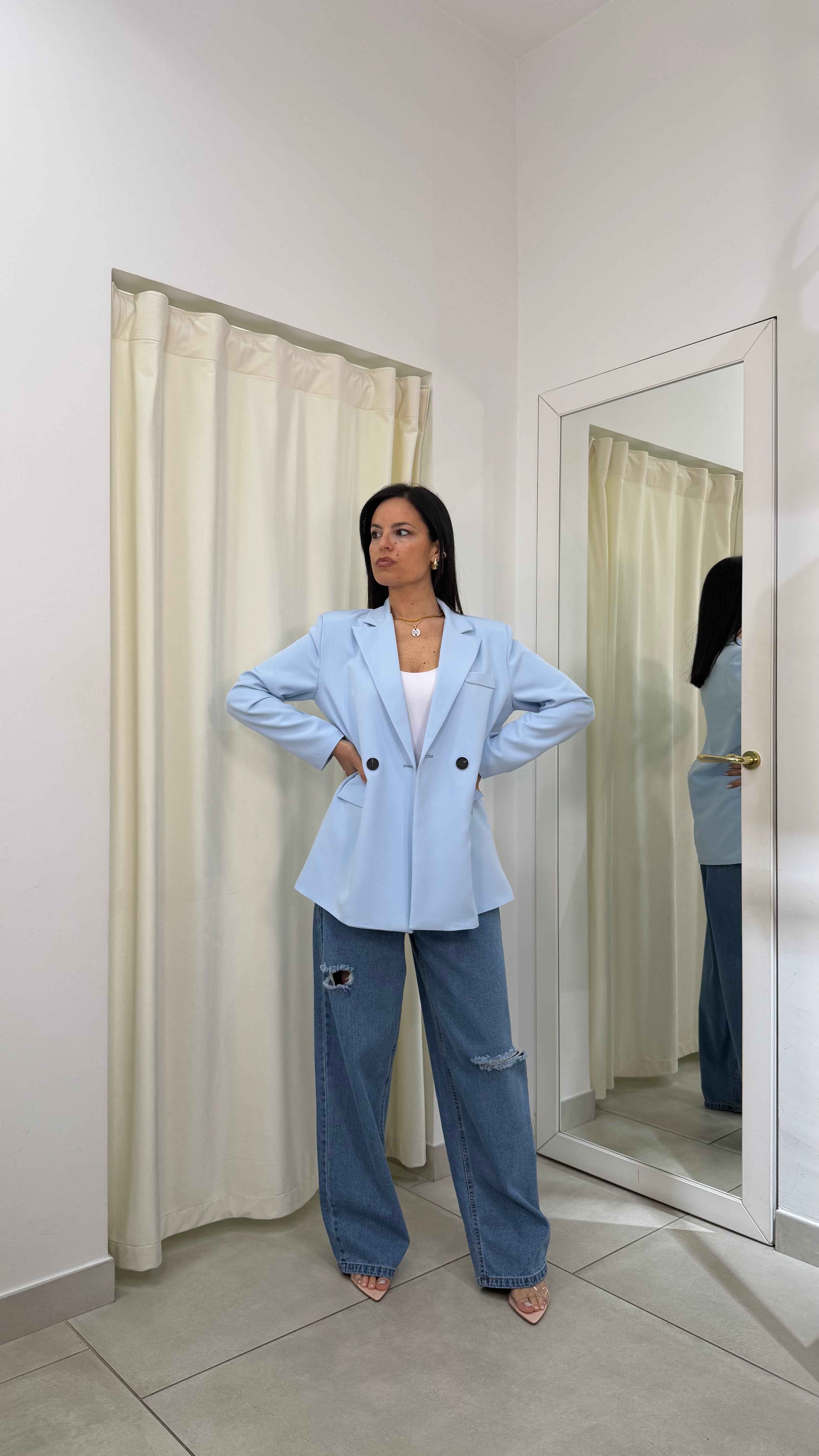 Giacca Justwest oversize