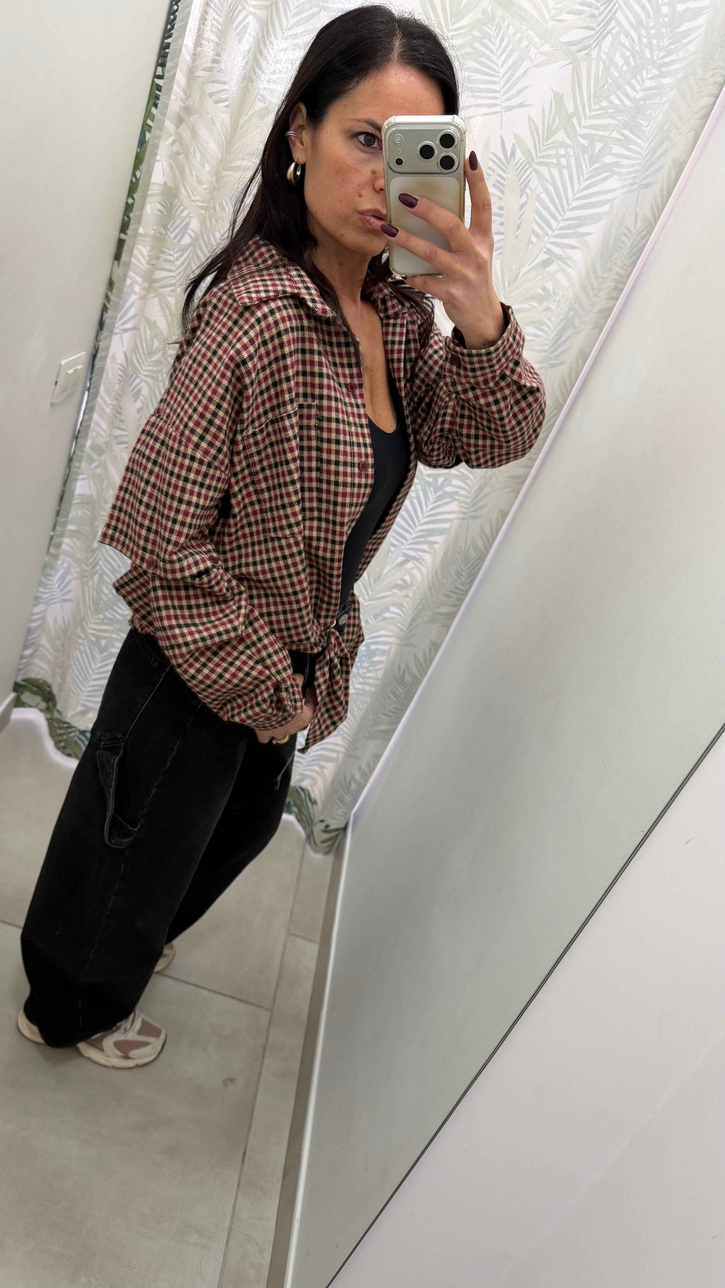 Camicia quadri crazy