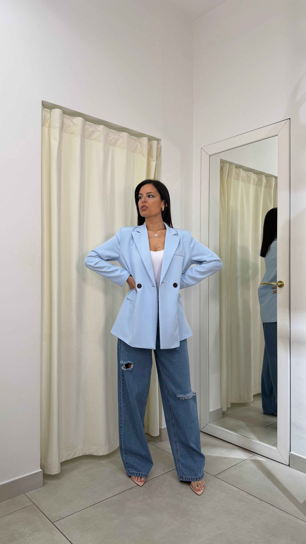 Giacca Justwest oversize