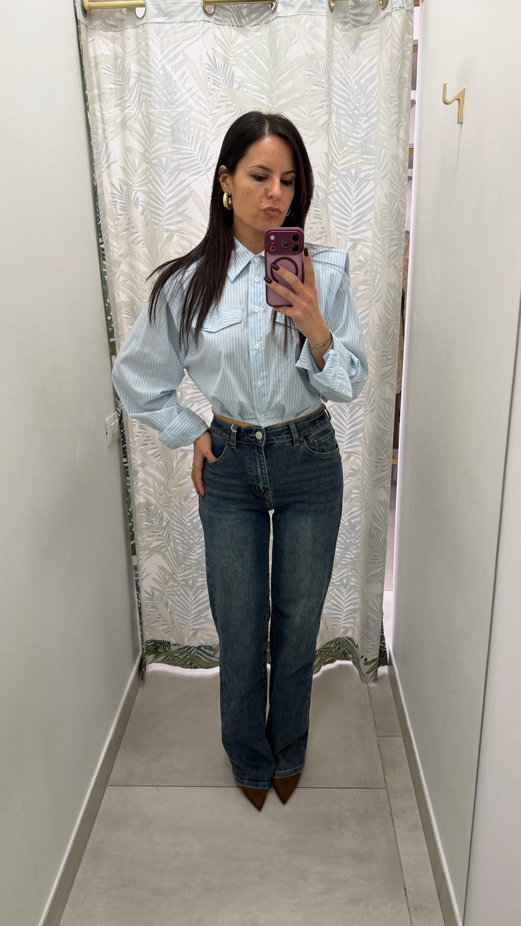 Denim basic sabbiato