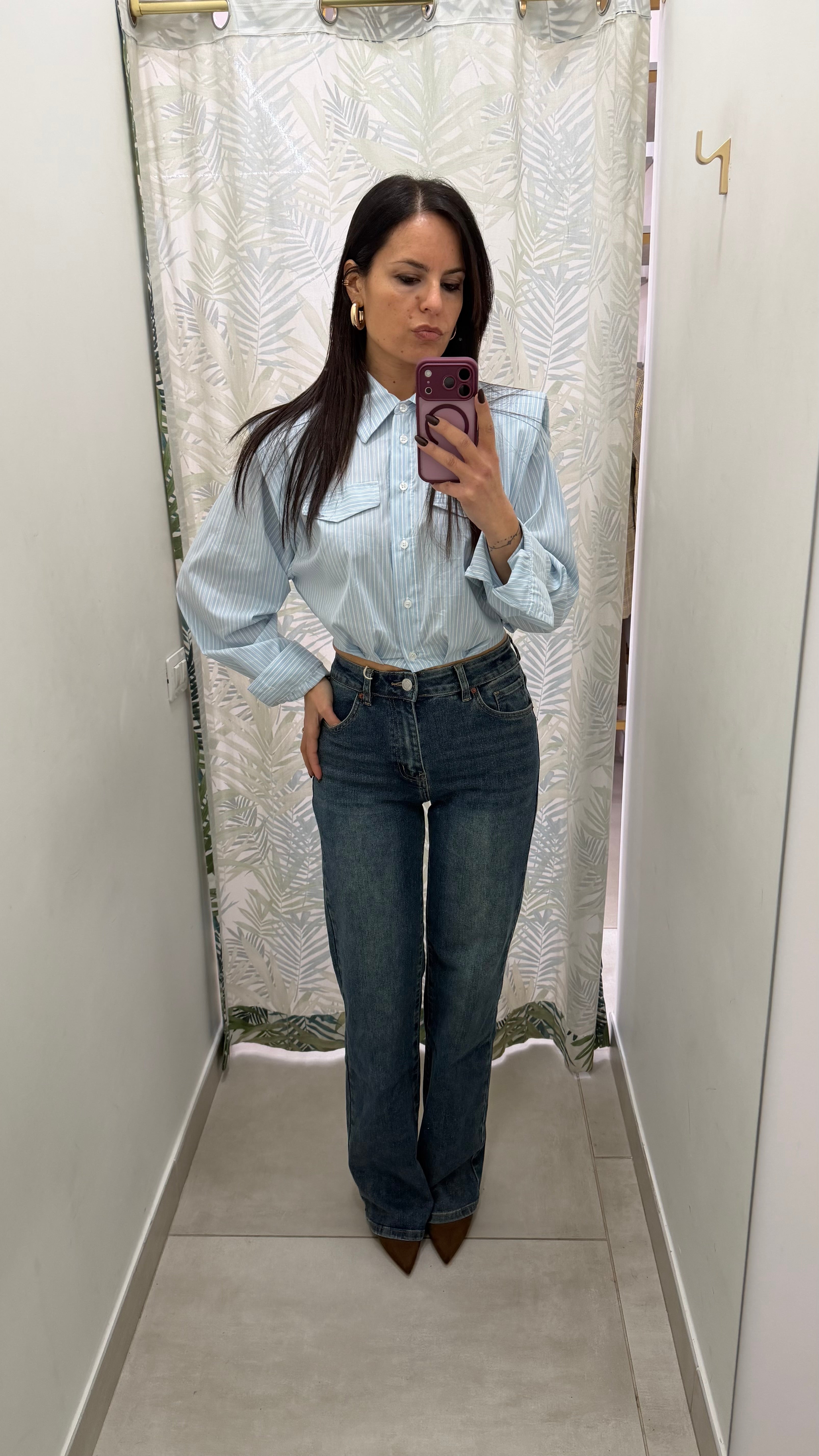 Denim basic sabbiato