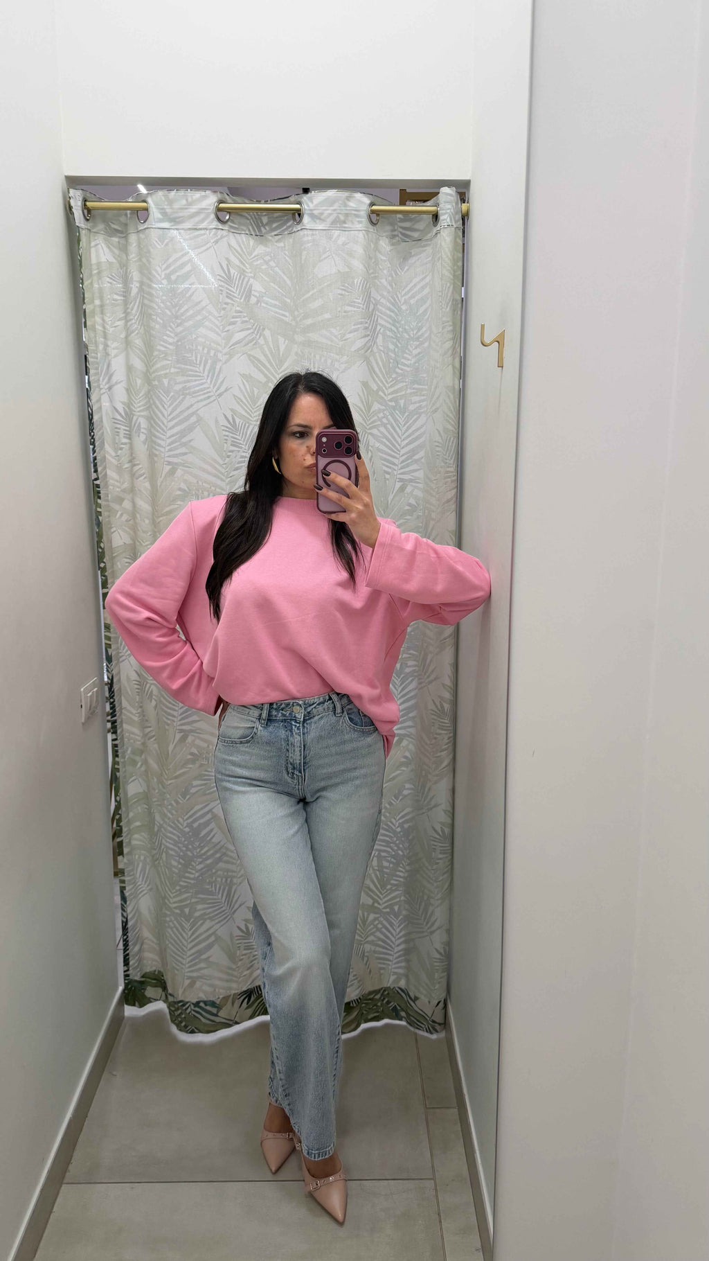 Denim pink