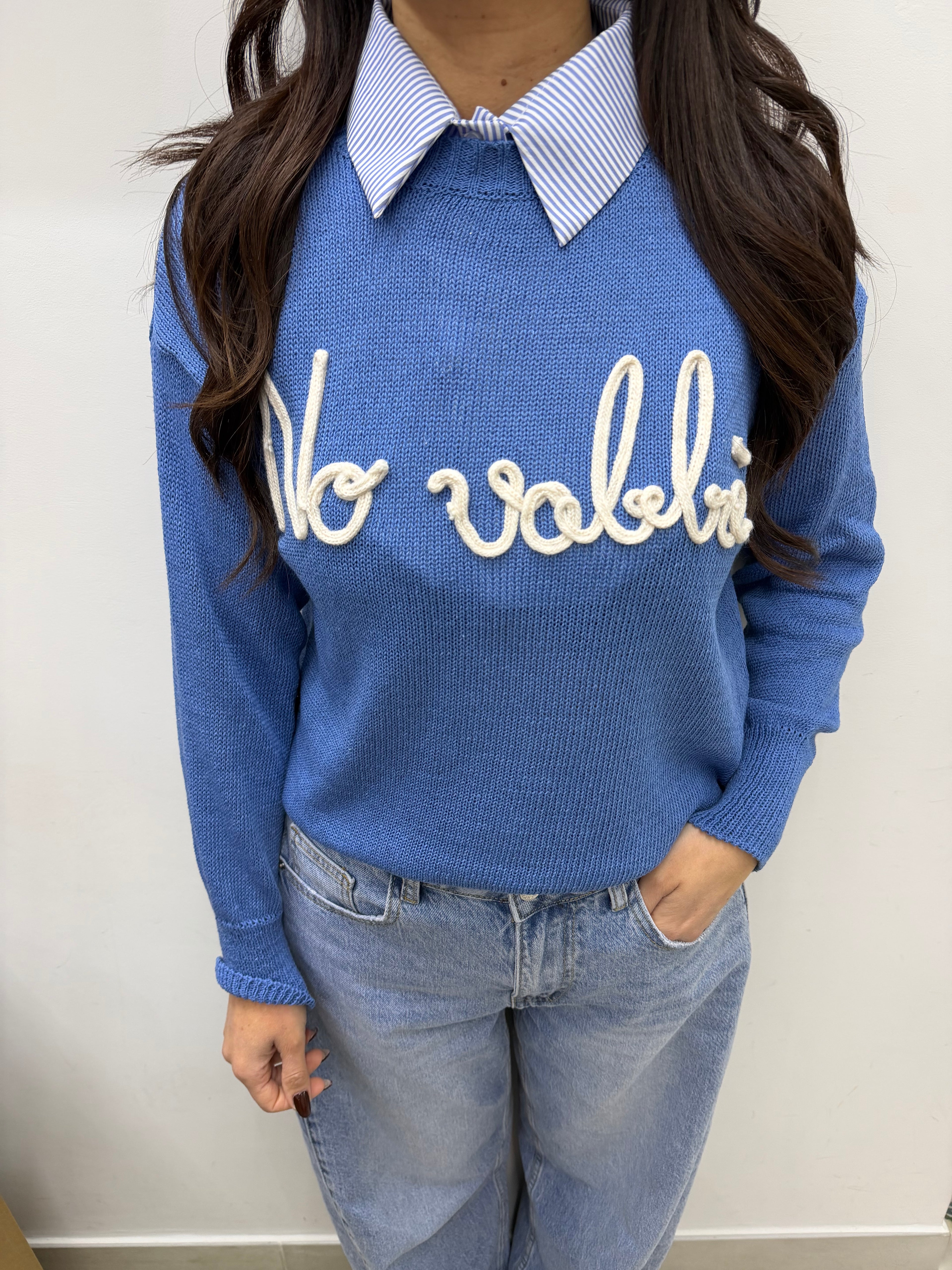 Maglioncino filo iconic