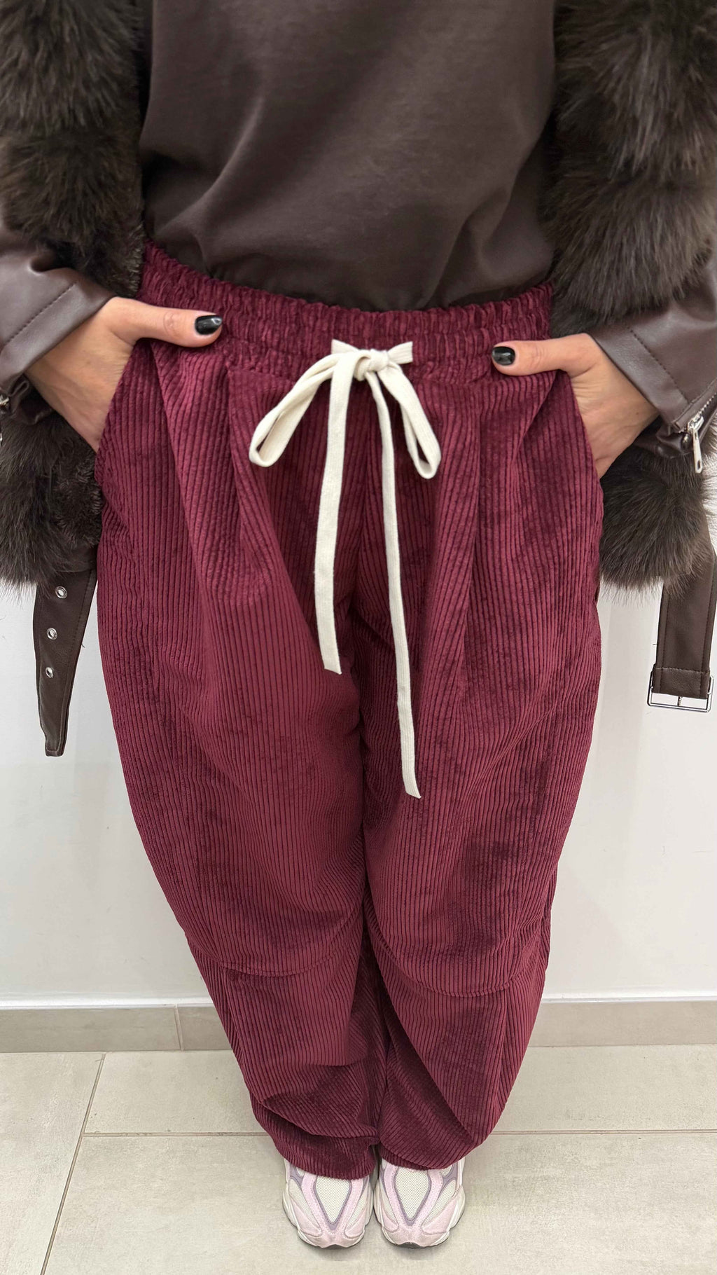 Pantalone velluto justwest - Absolute Shop