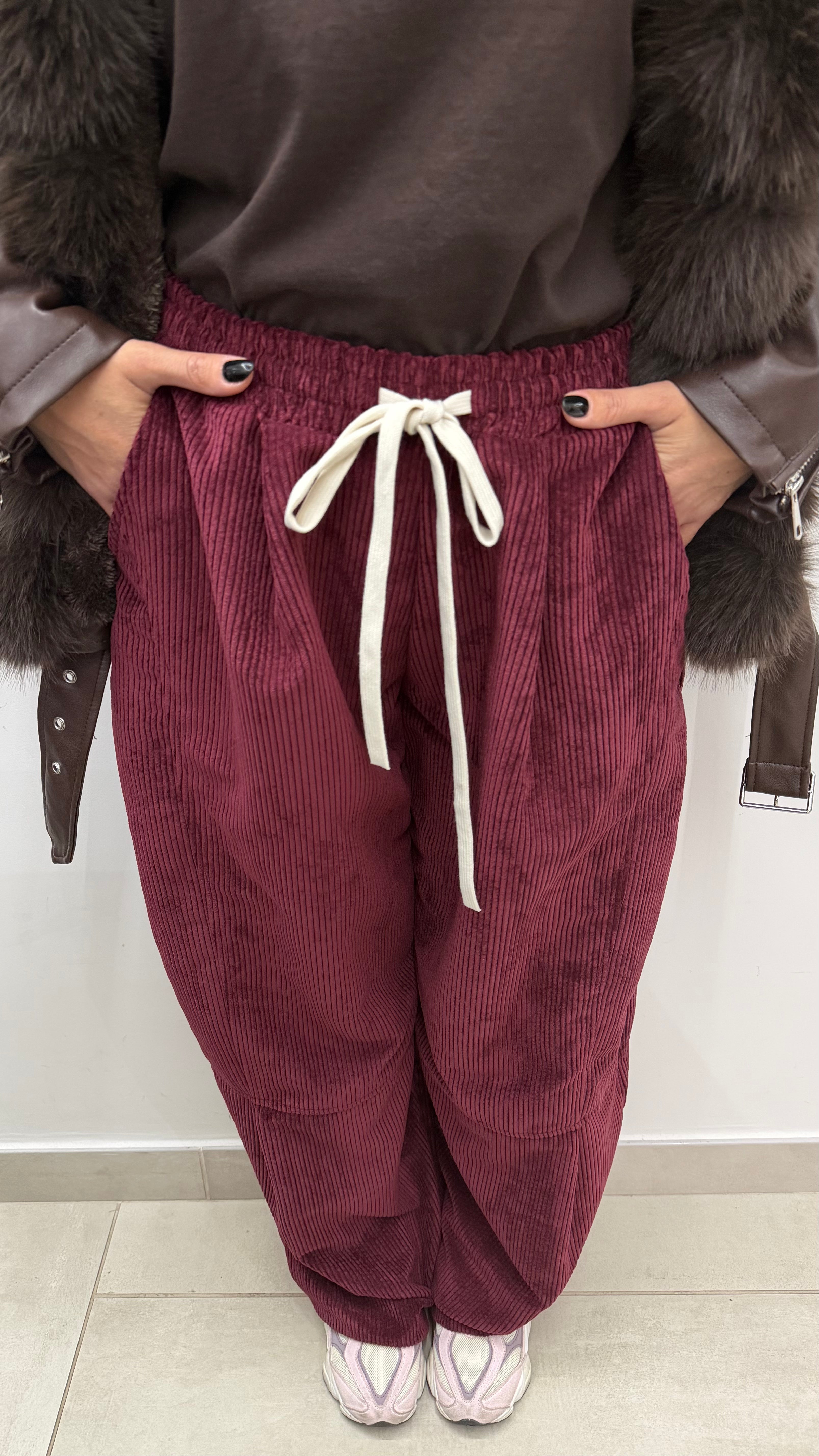 Pantalone velluto justwest - Absolute Shop