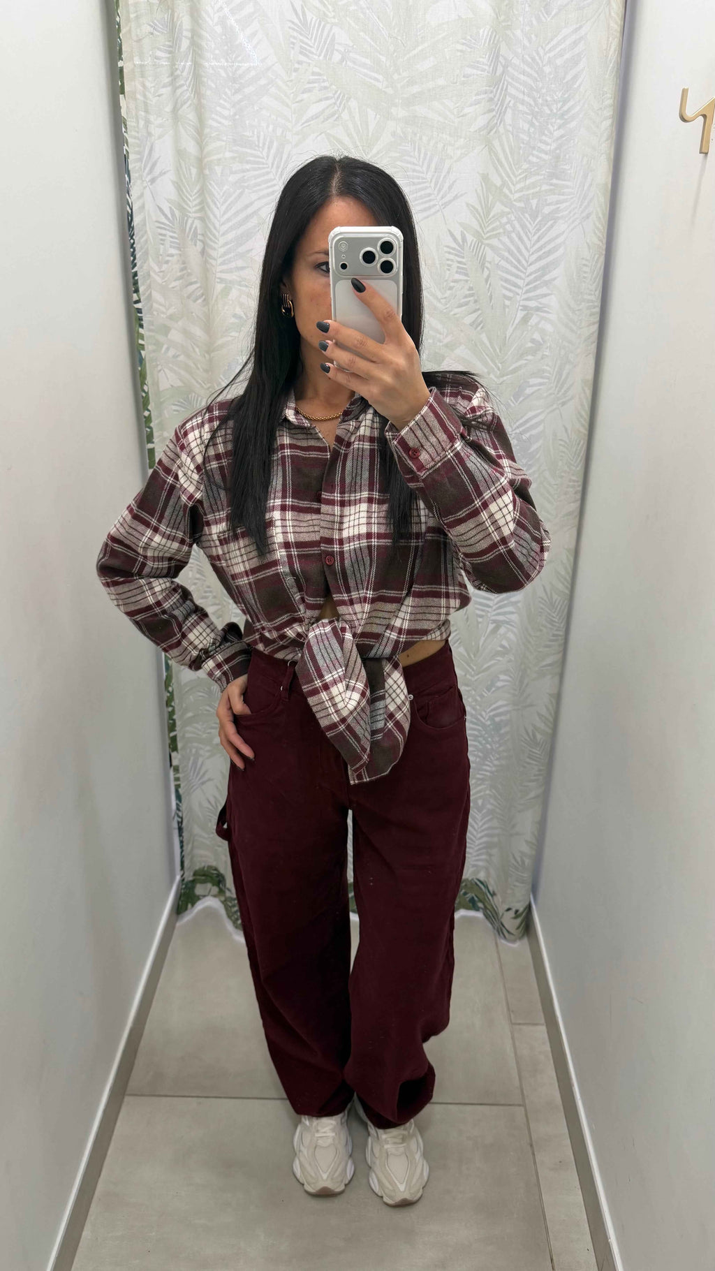 Denim carpenter bordeaux - Absolute Shop