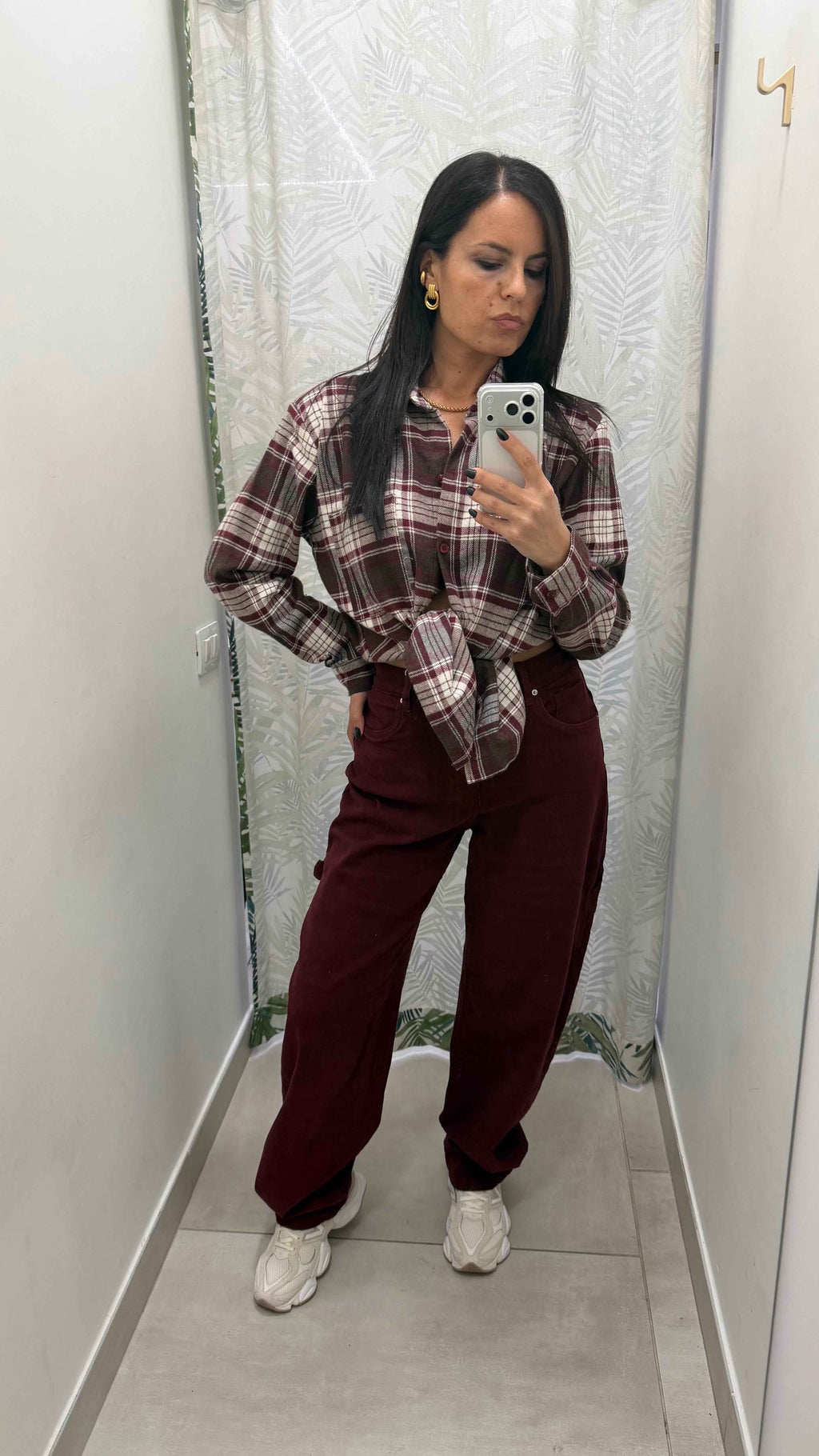 Denim carpenter bordeaux - Absolute Shop