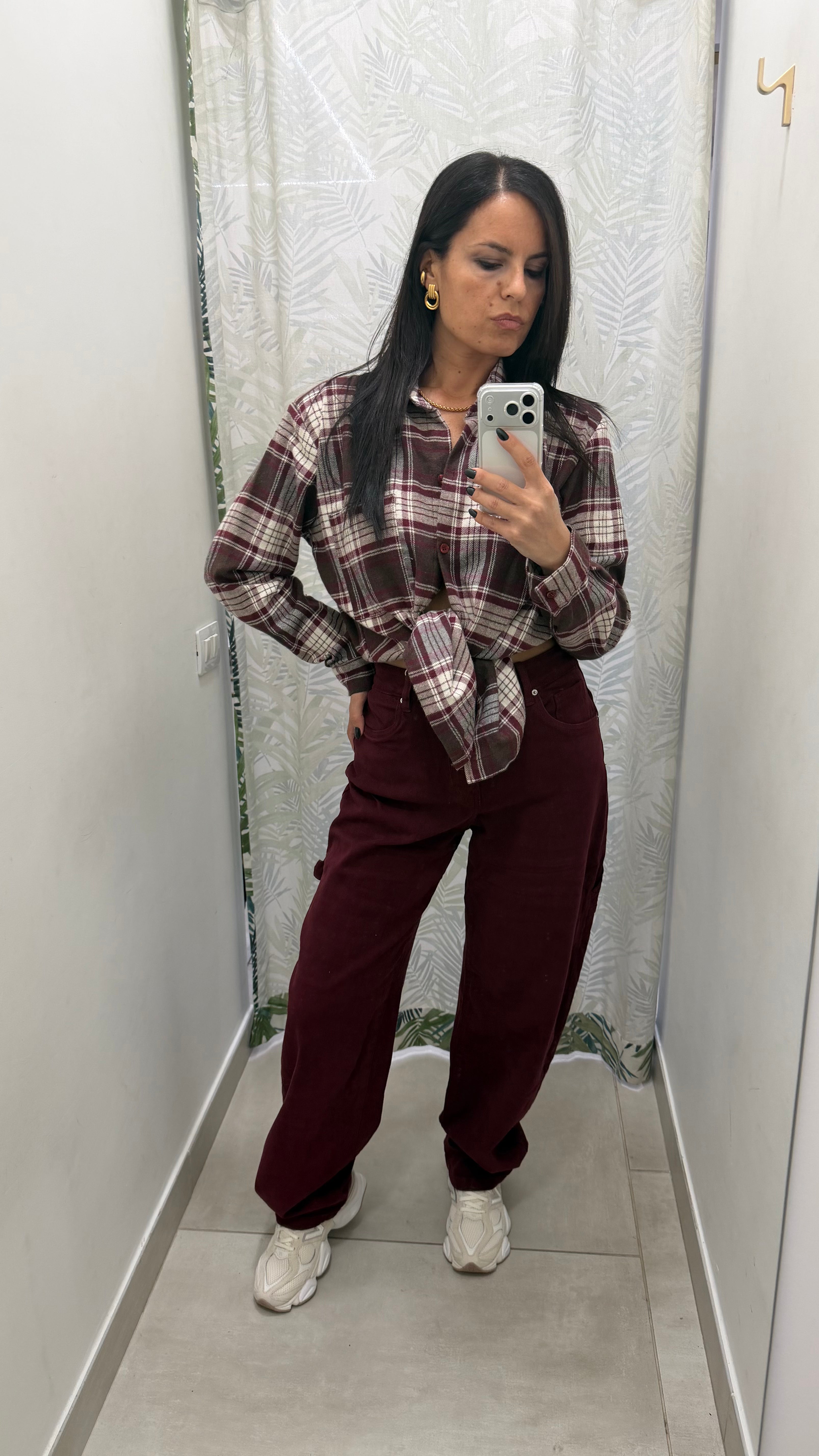 Denim carpenter bordeaux - Absolute Shop