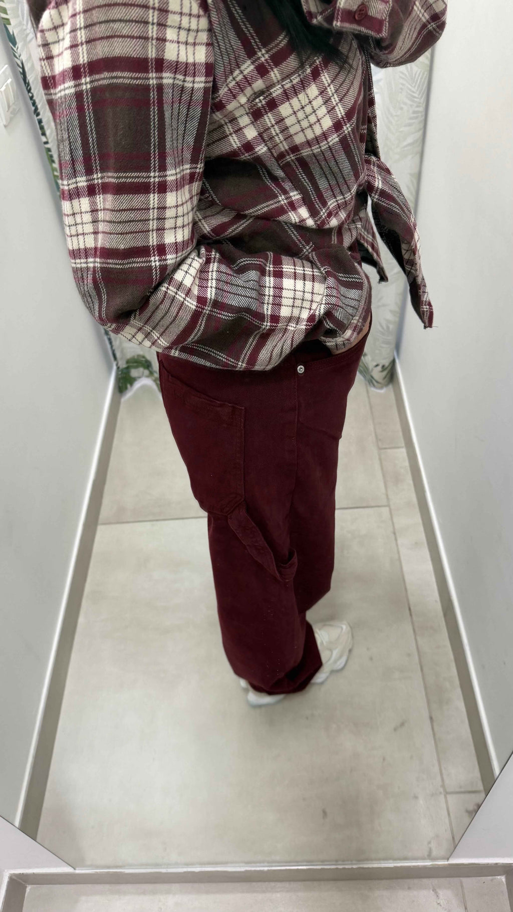 Denim carpenter bordeaux - Absolute Shop