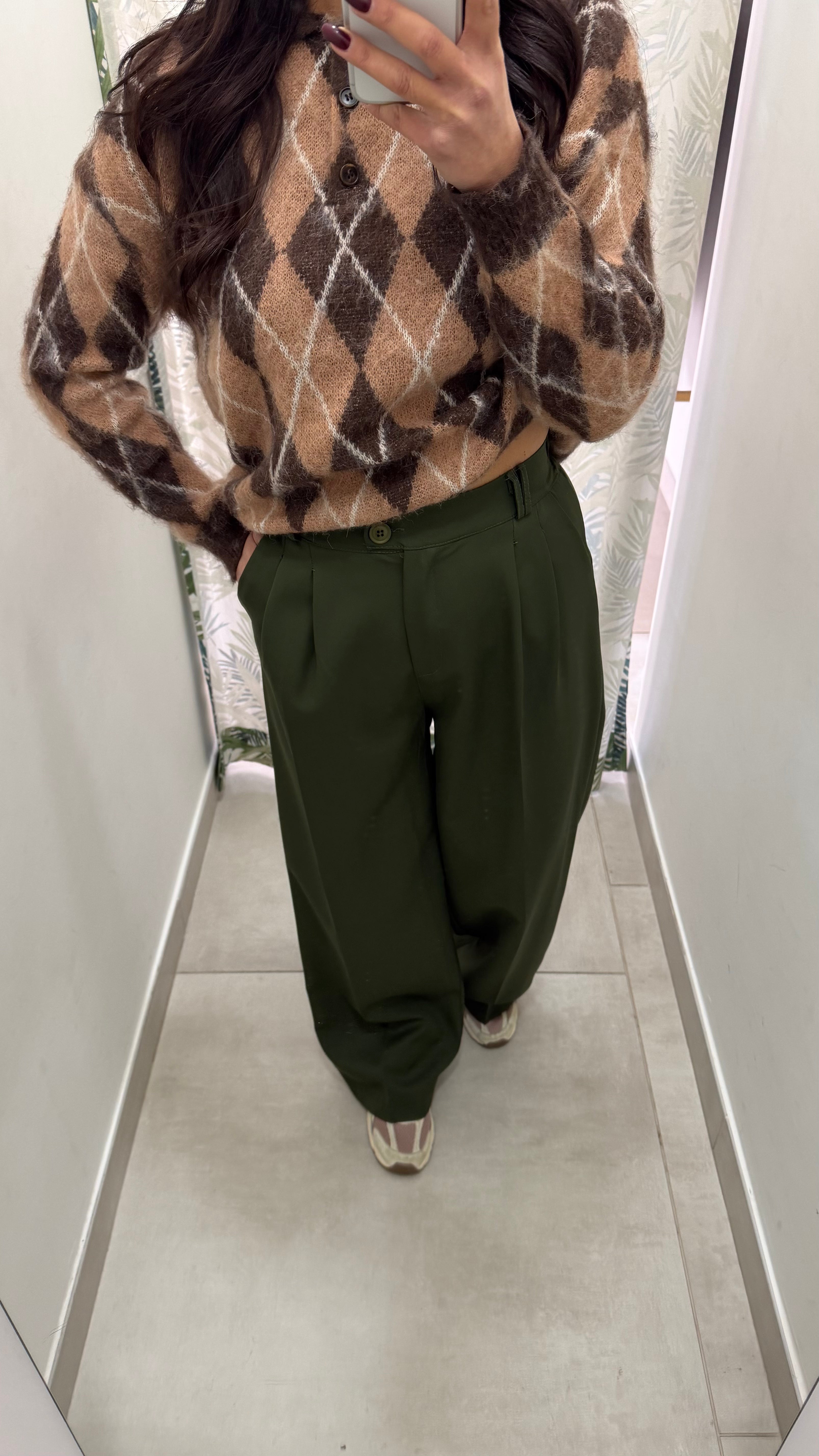 Pantalone palazzo basic