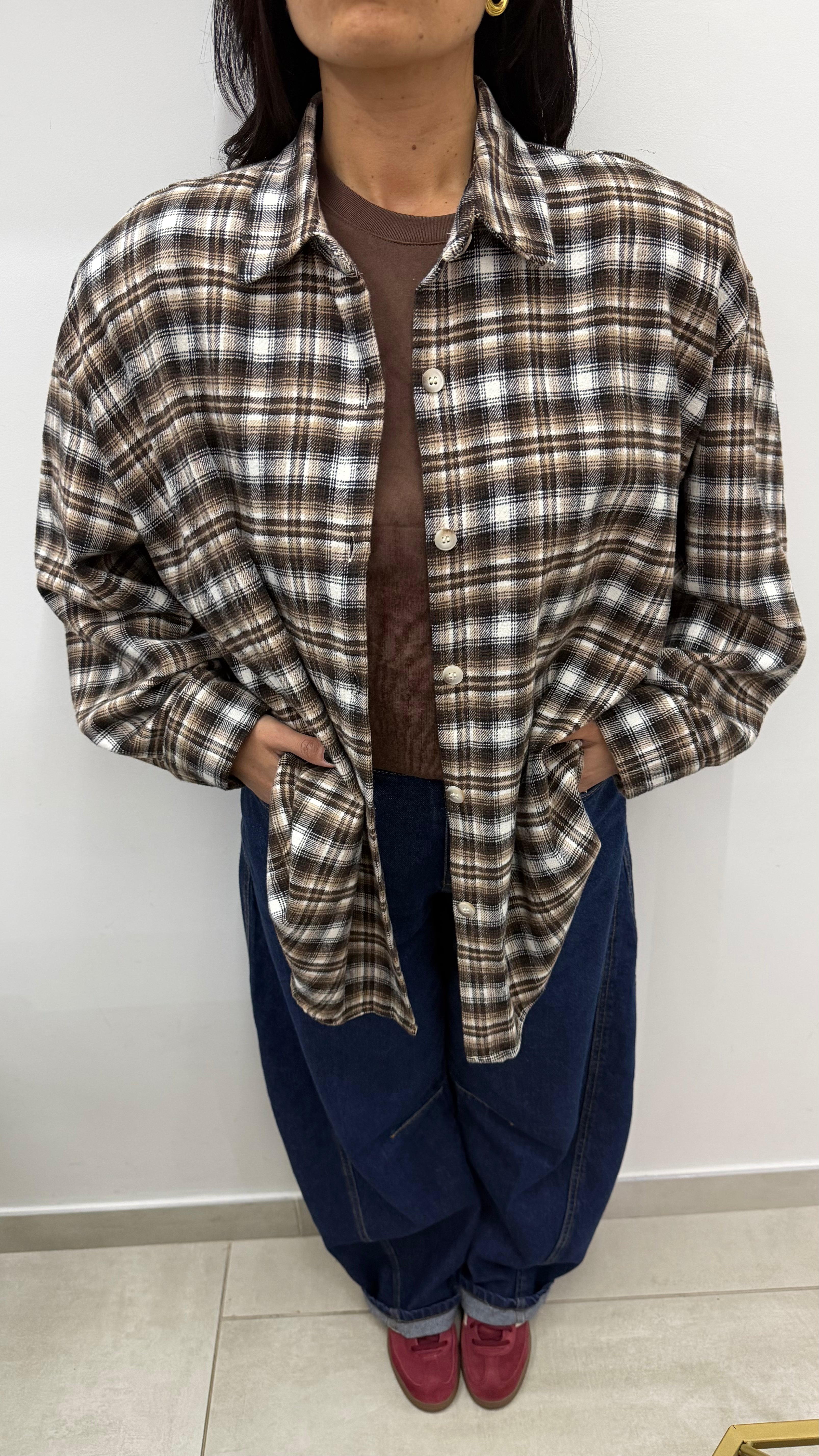 Camicia justwest quadri