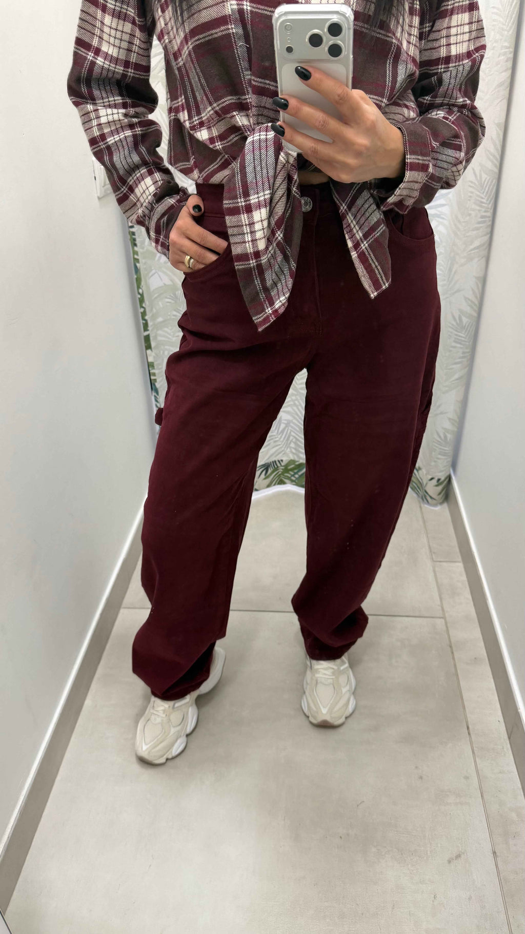 Denim carpenter bordeaux - Absolute Shop