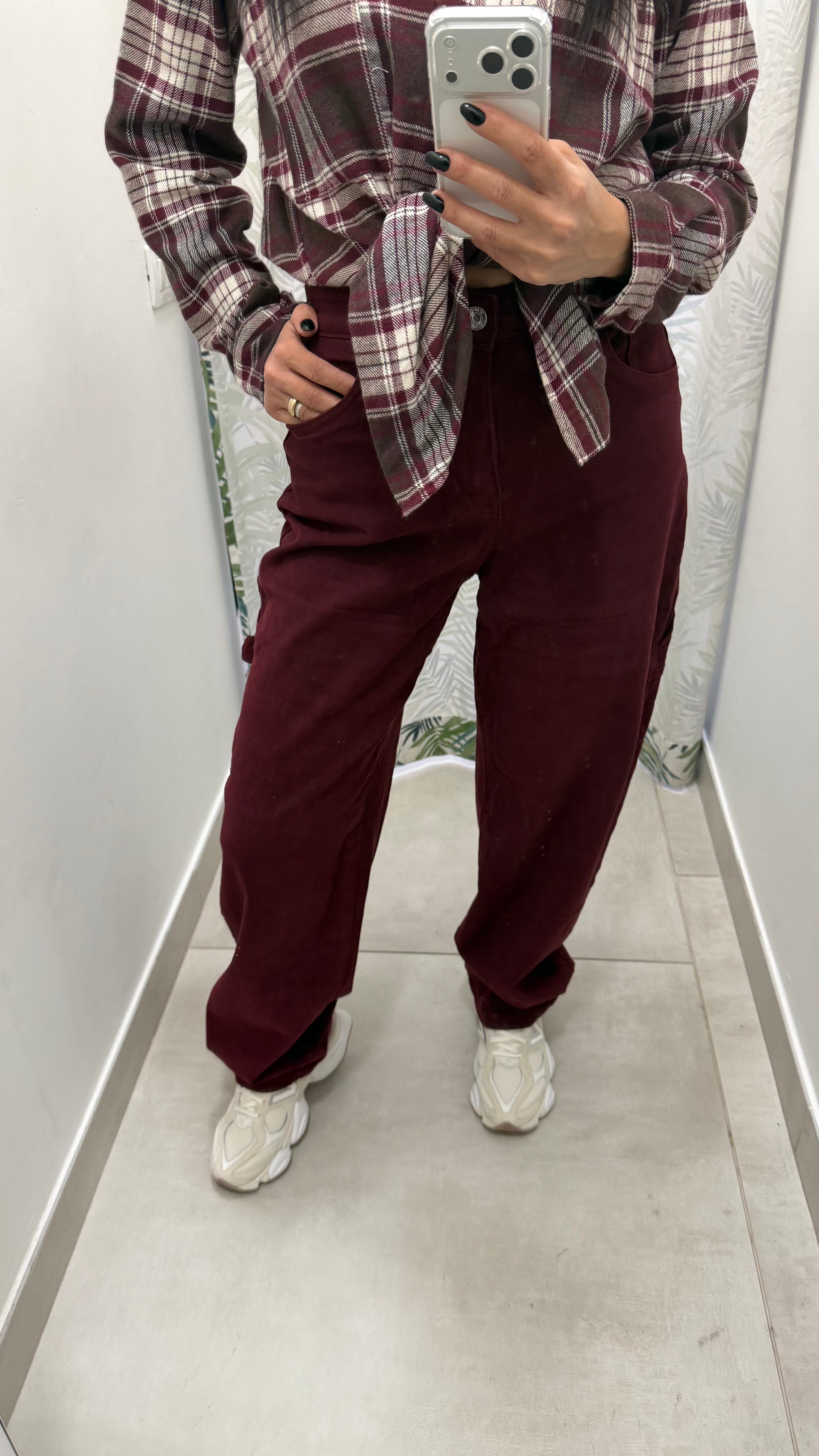 Denim carpenter bordeaux - Absolute Shop