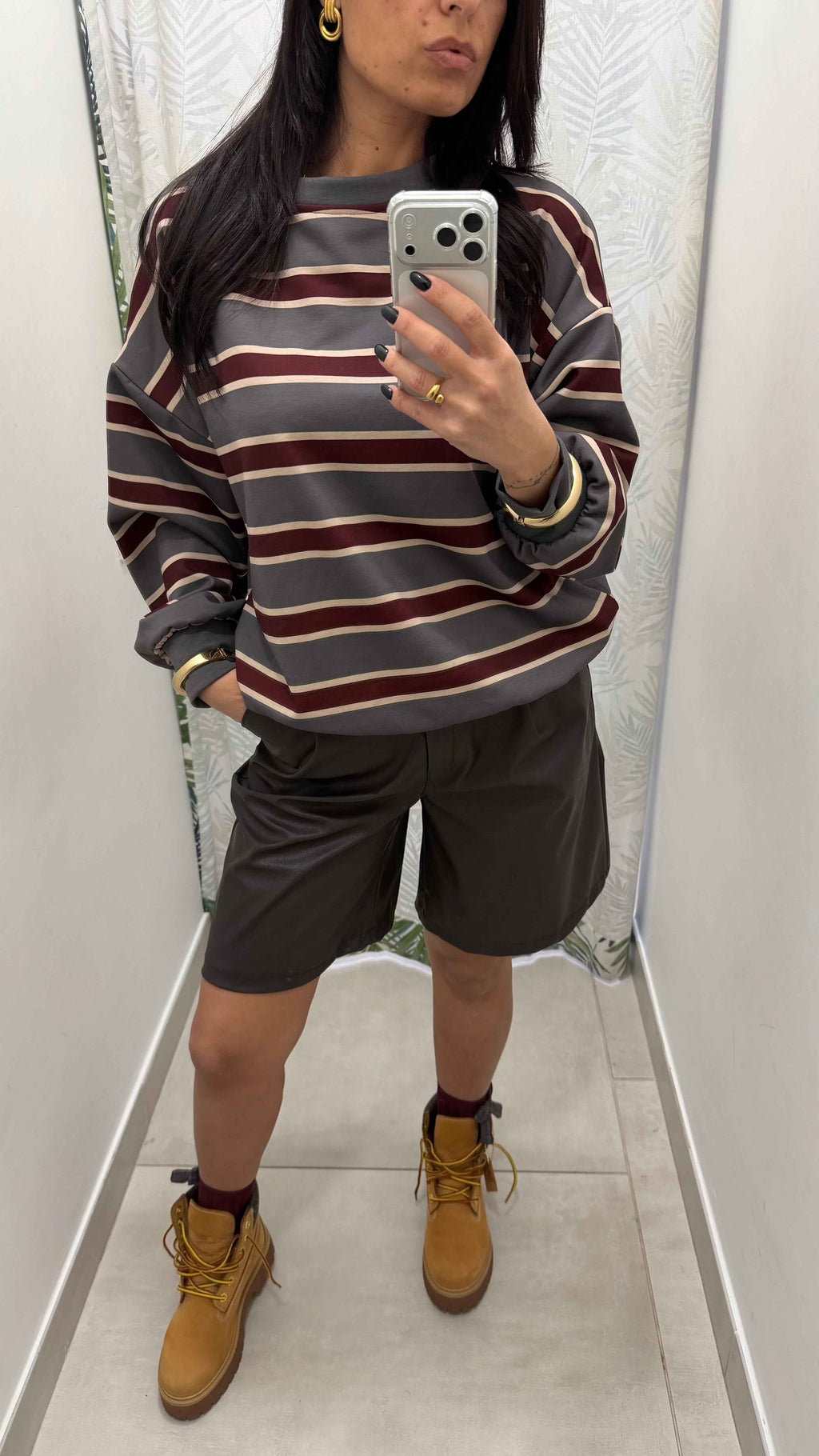 Bermuda ecopelle - Absolute Shop