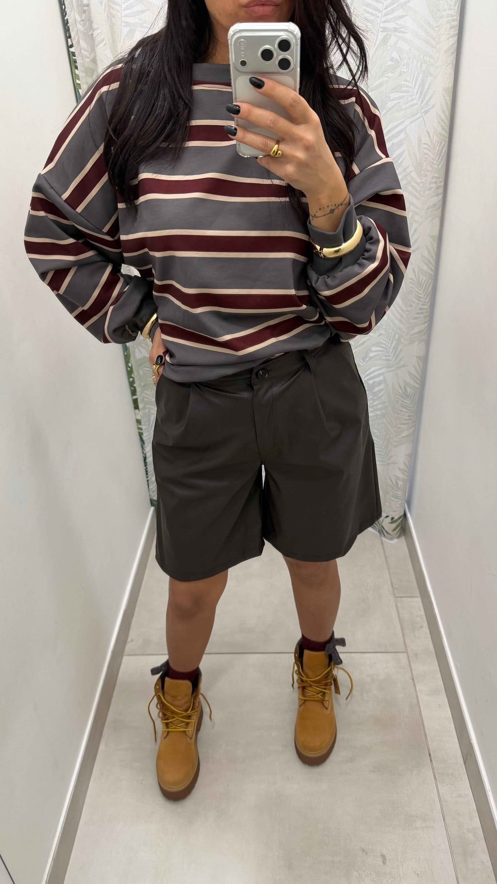 Bermuda ecopelle - Absolute Shop