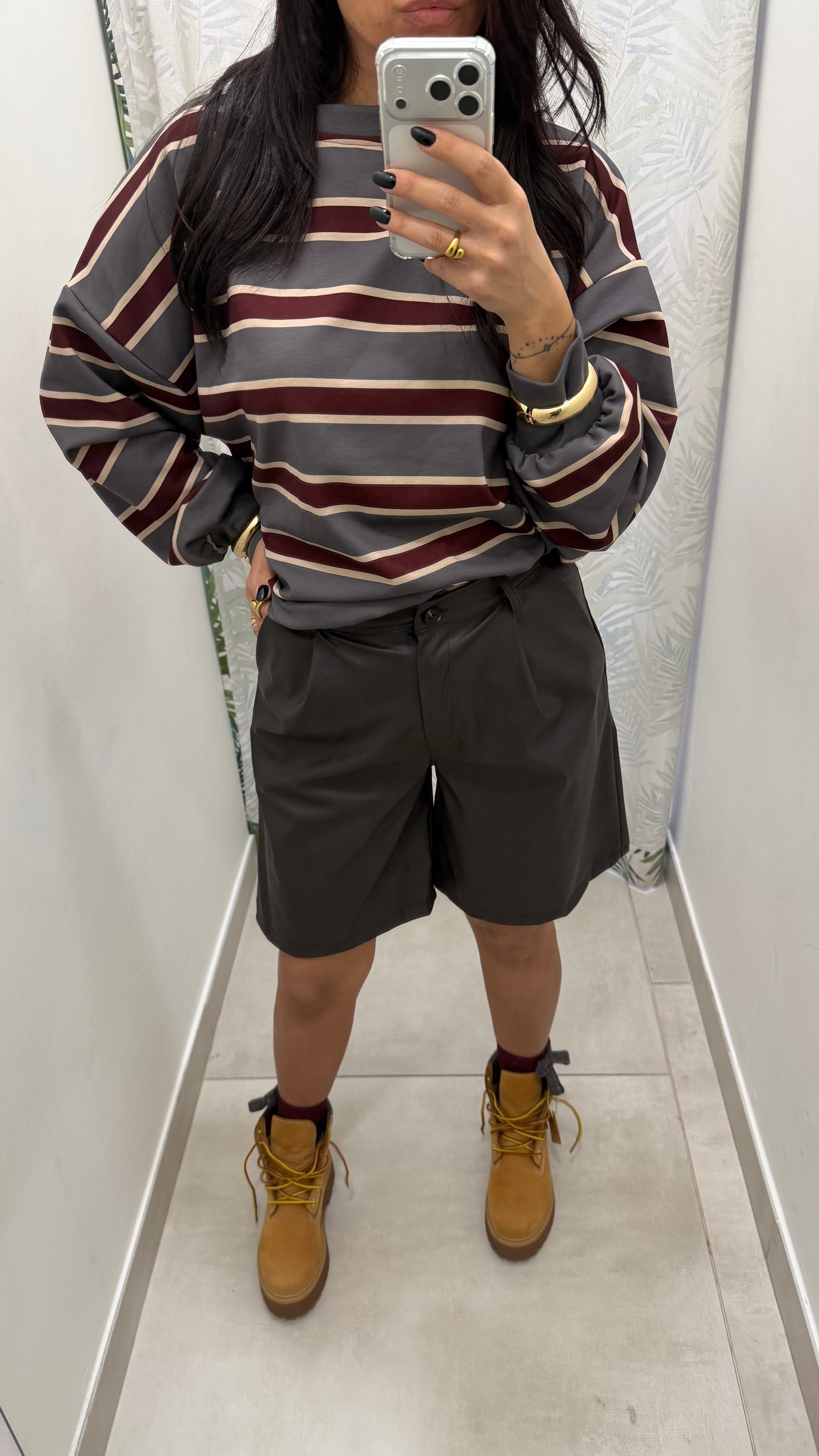 Bermuda ecopelle - Absolute Shop