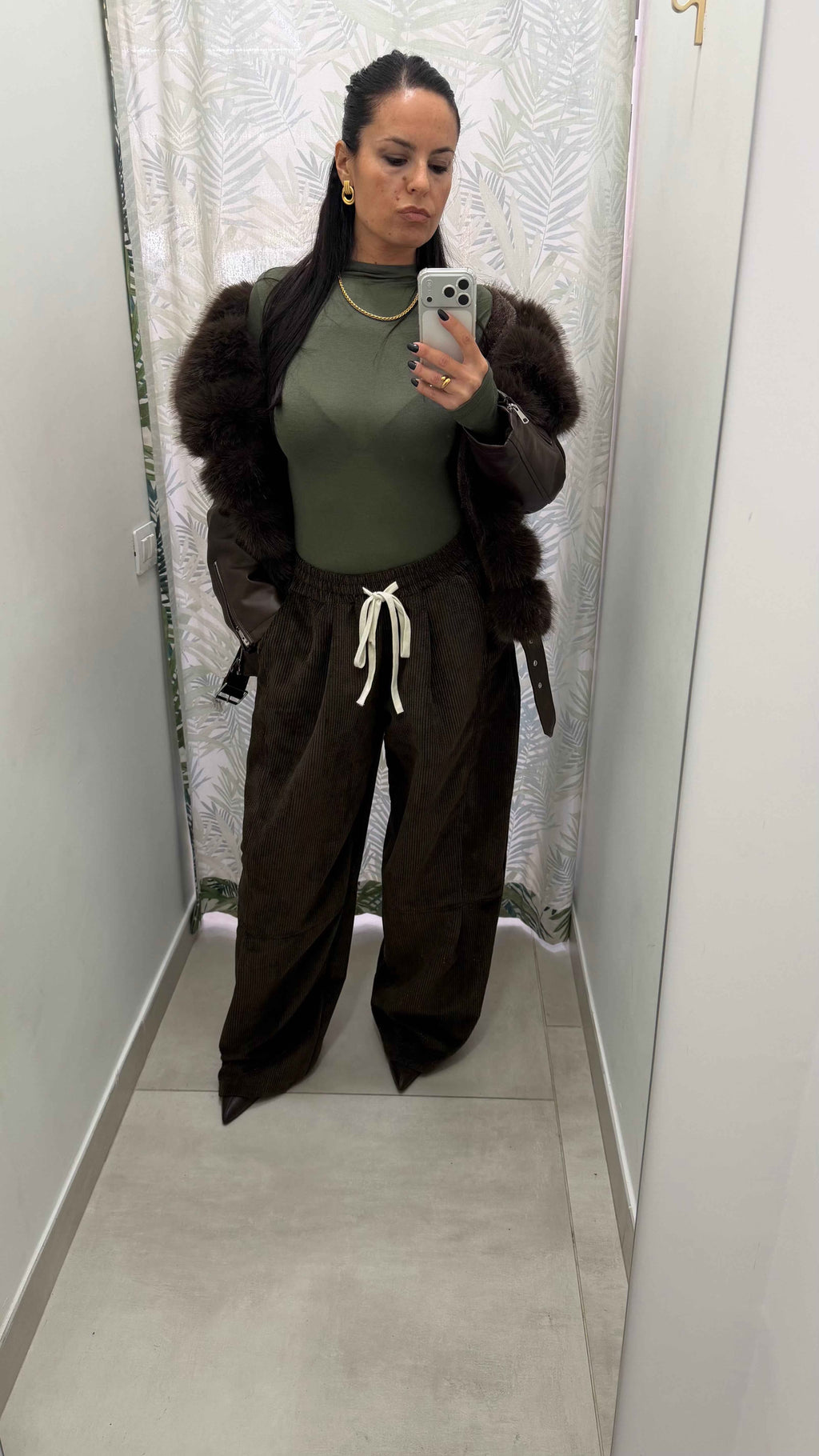 Pantalone velluto justwest - Absolute Shop