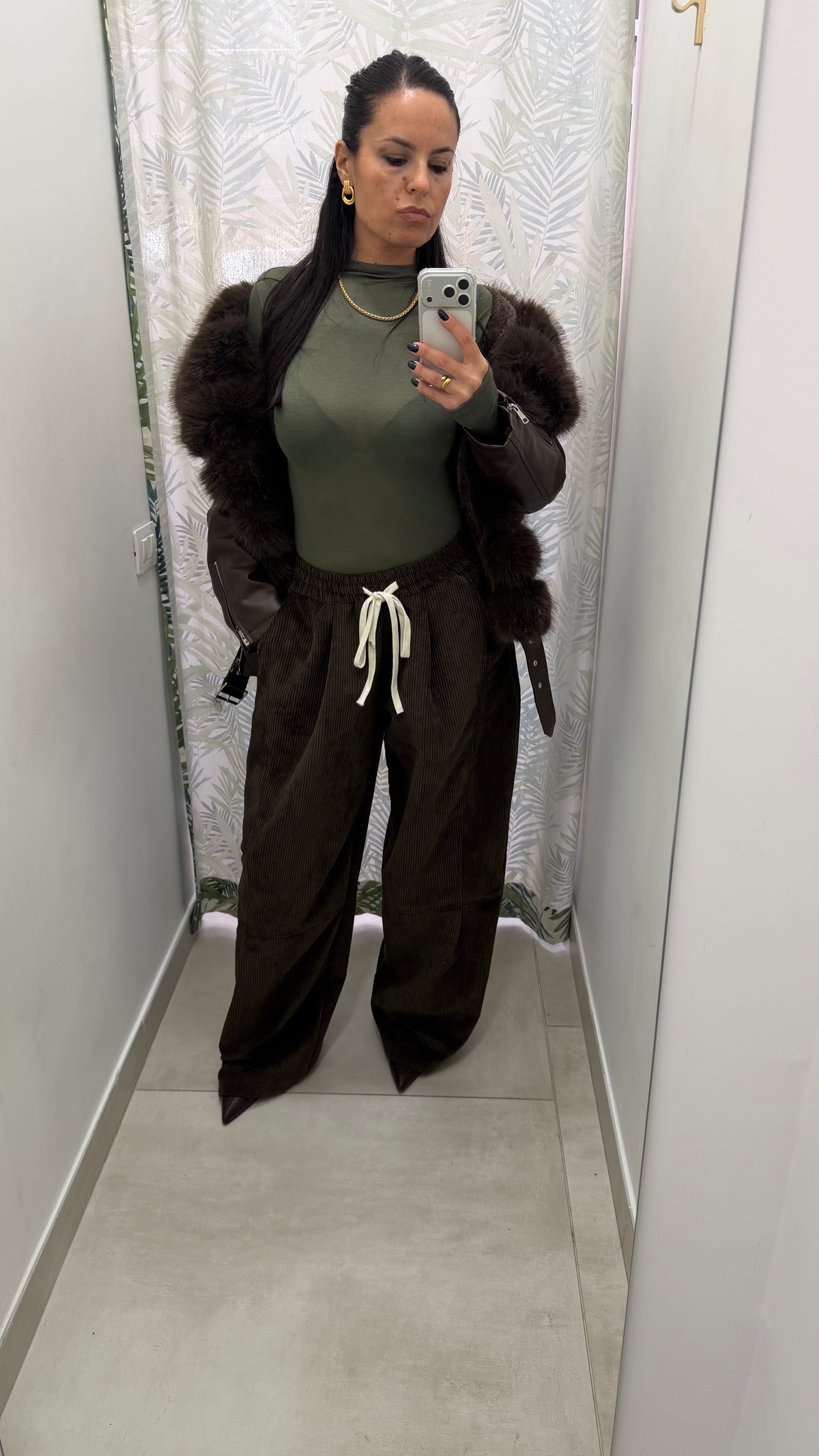 Pantalone velluto justwest - Absolute Shop