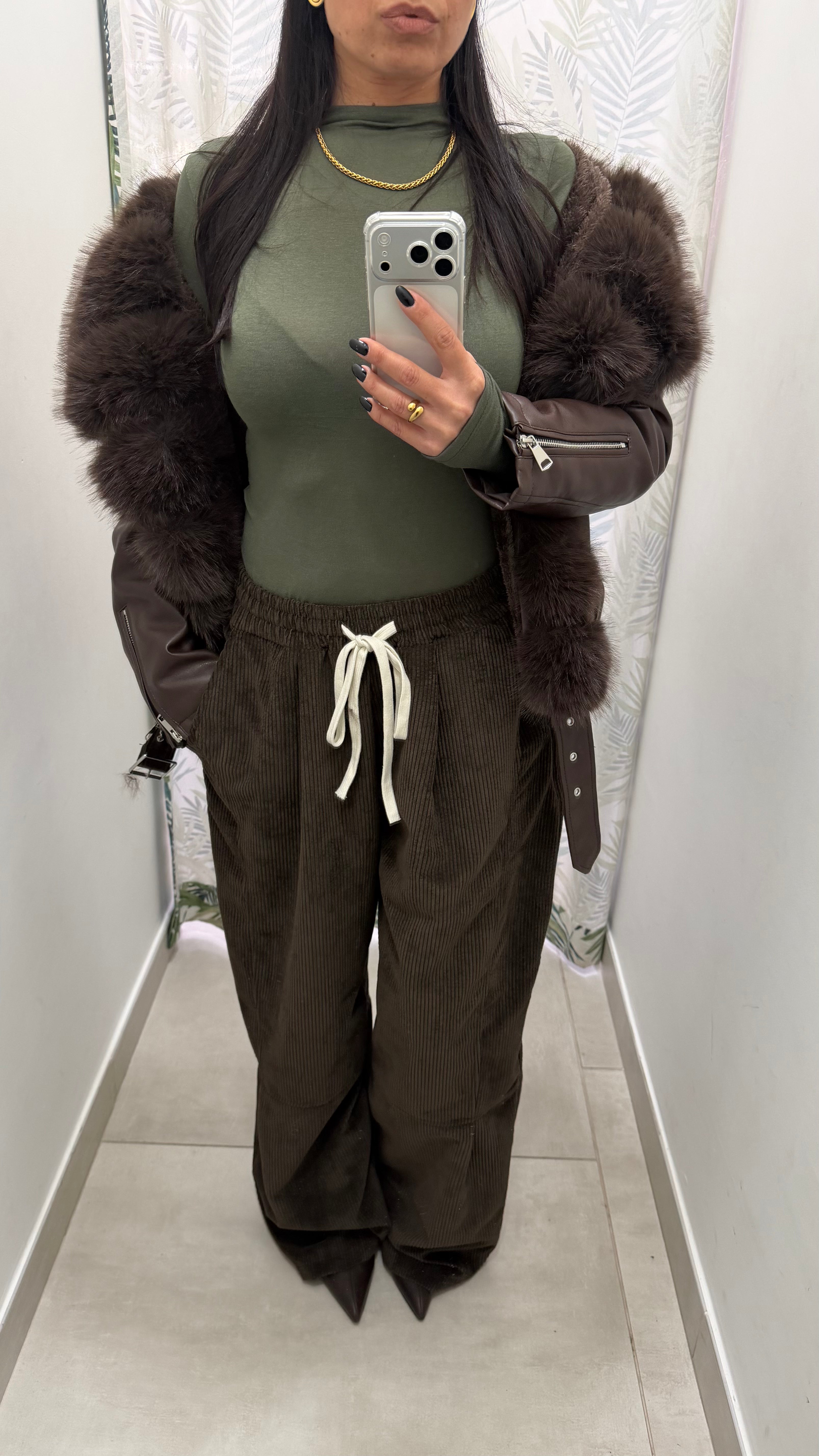 Pantalone velluto justwest - Absolute Shop