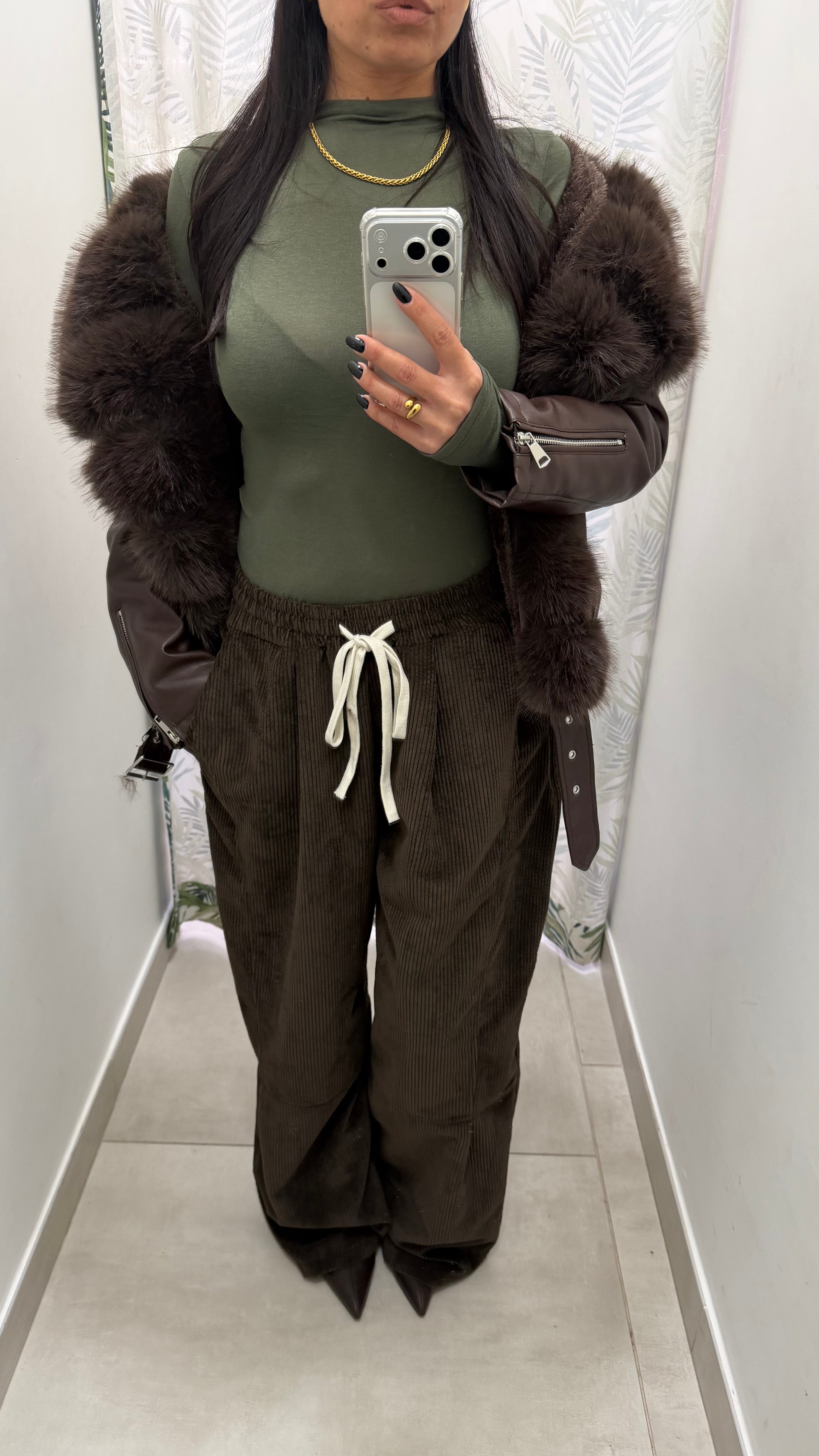 Pantalone velluto justwest - Absolute Shop