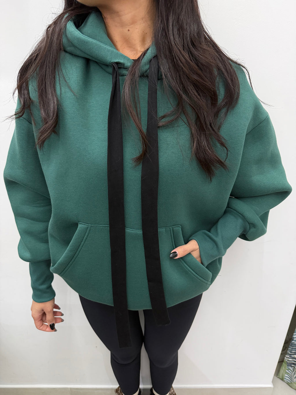 Felpa lacci justwest