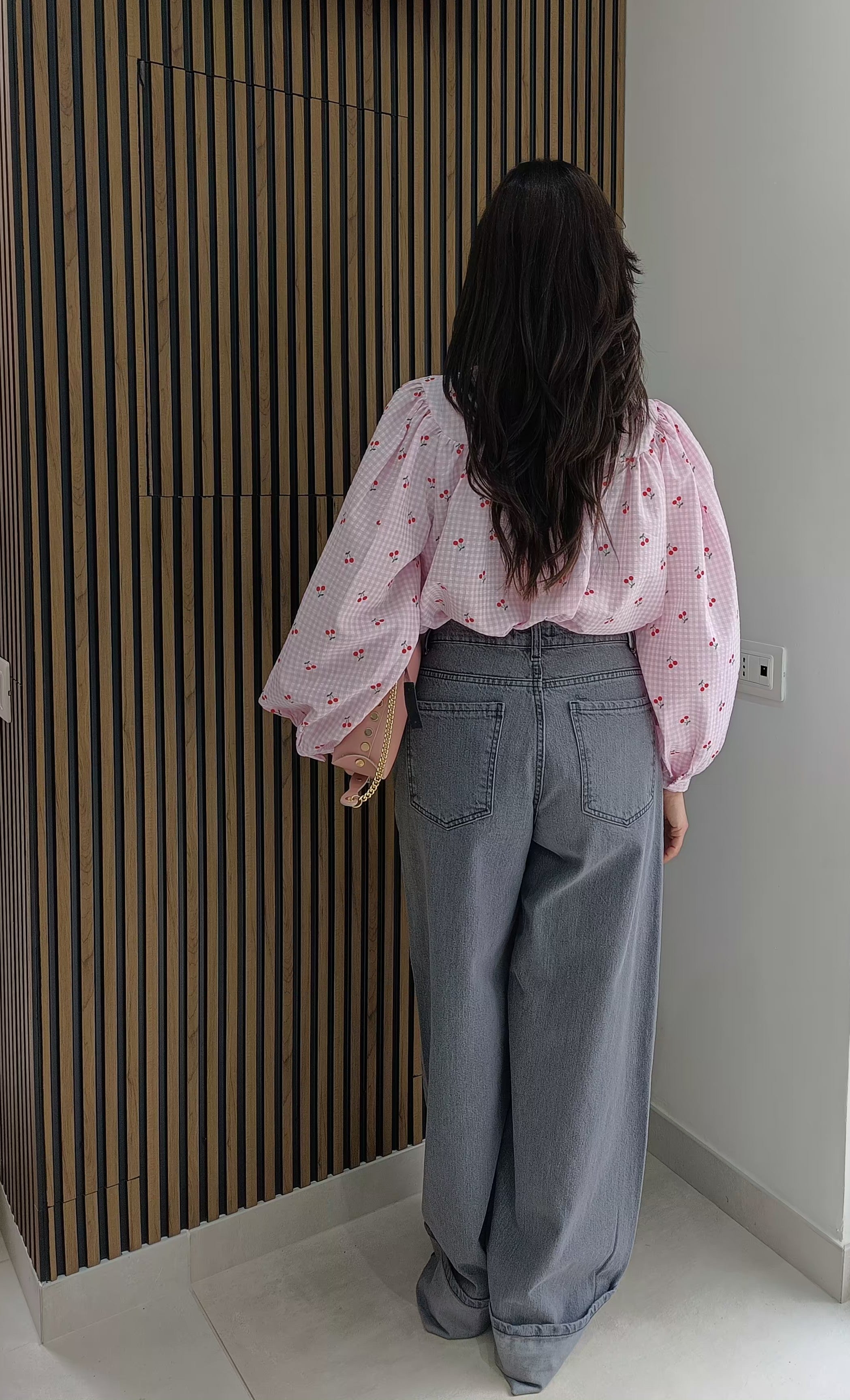Camicia con ciliegie
