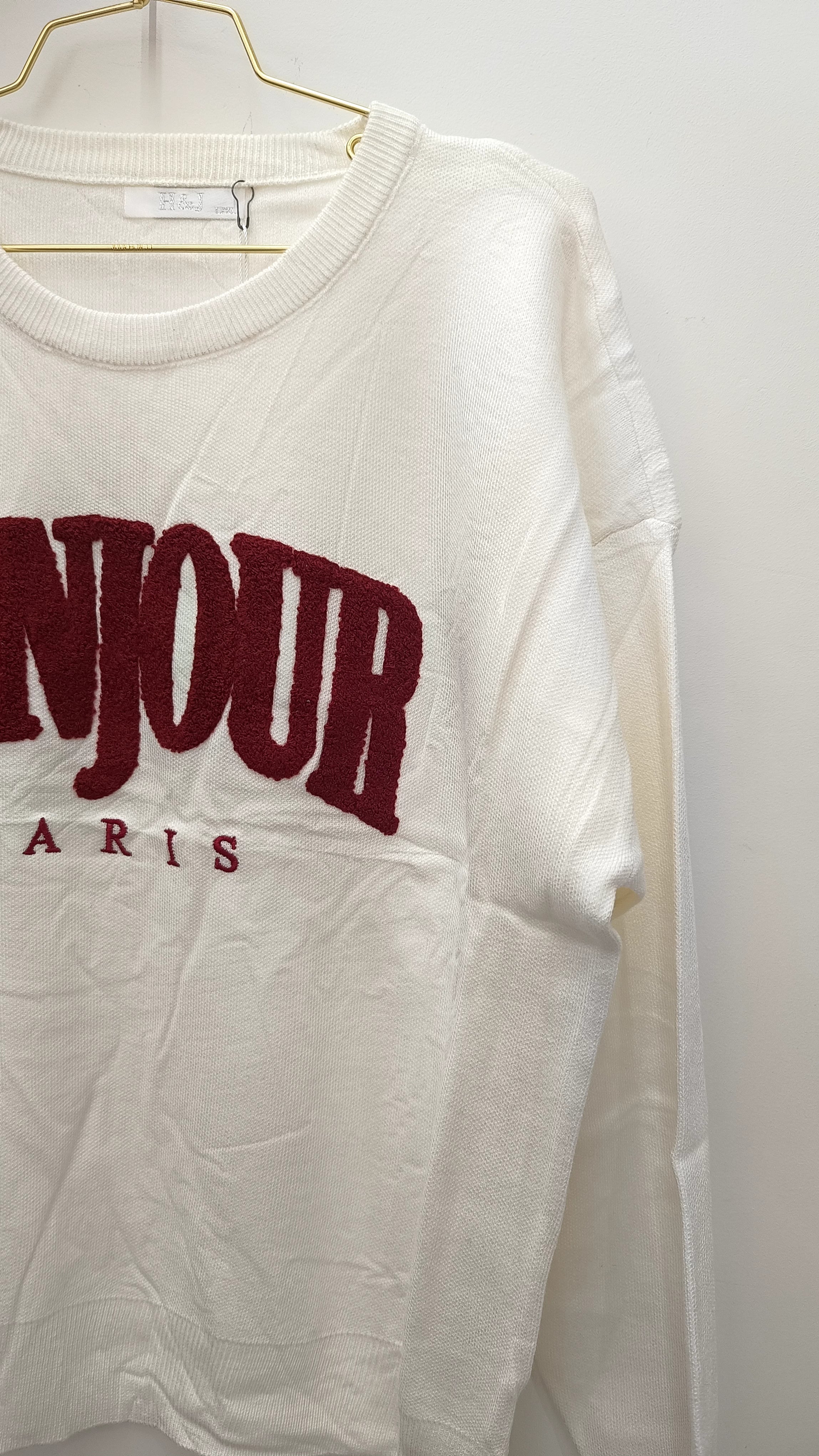 Maglioncino Bonjour - Absolute Shop