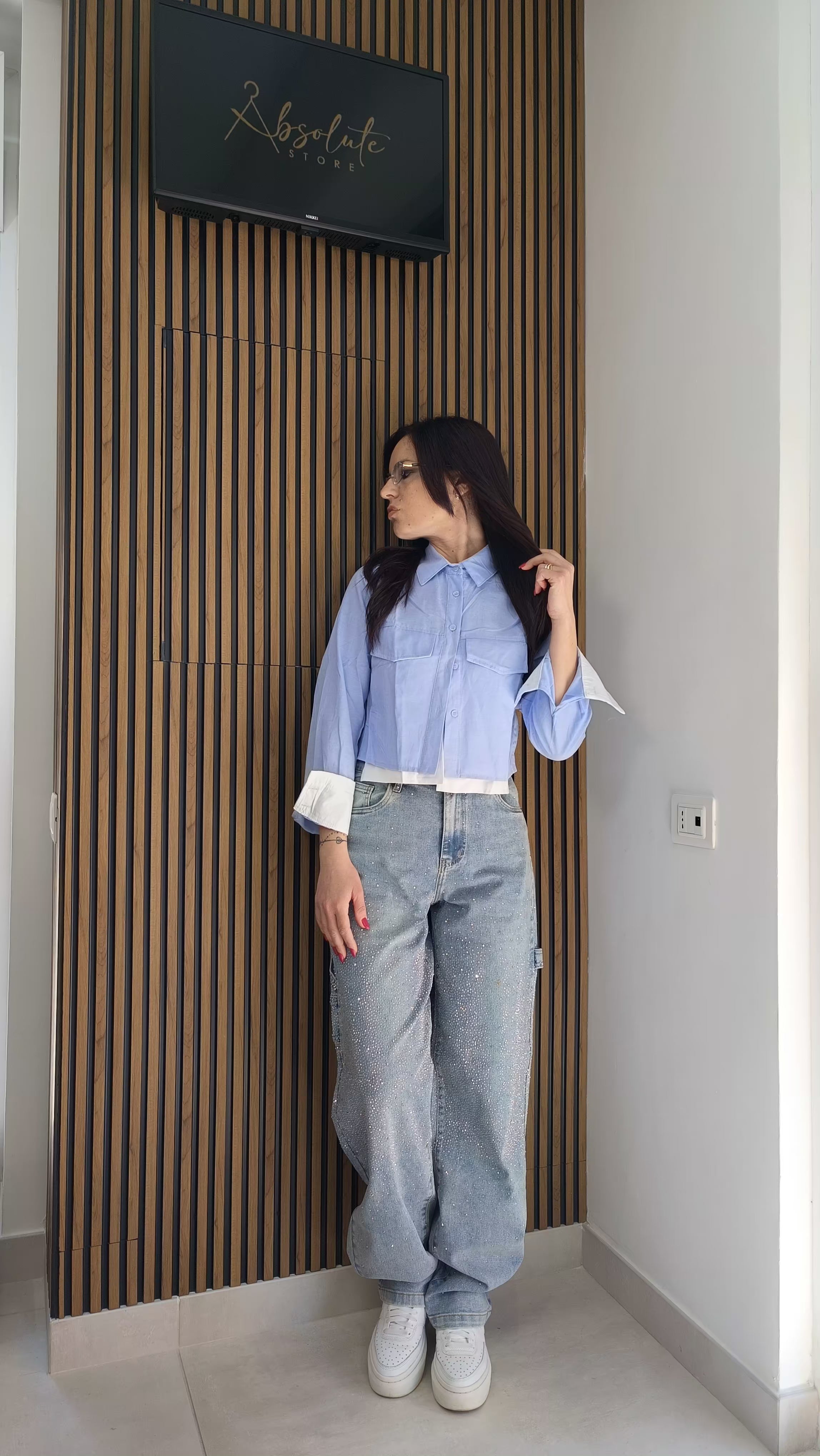Camicia crop
