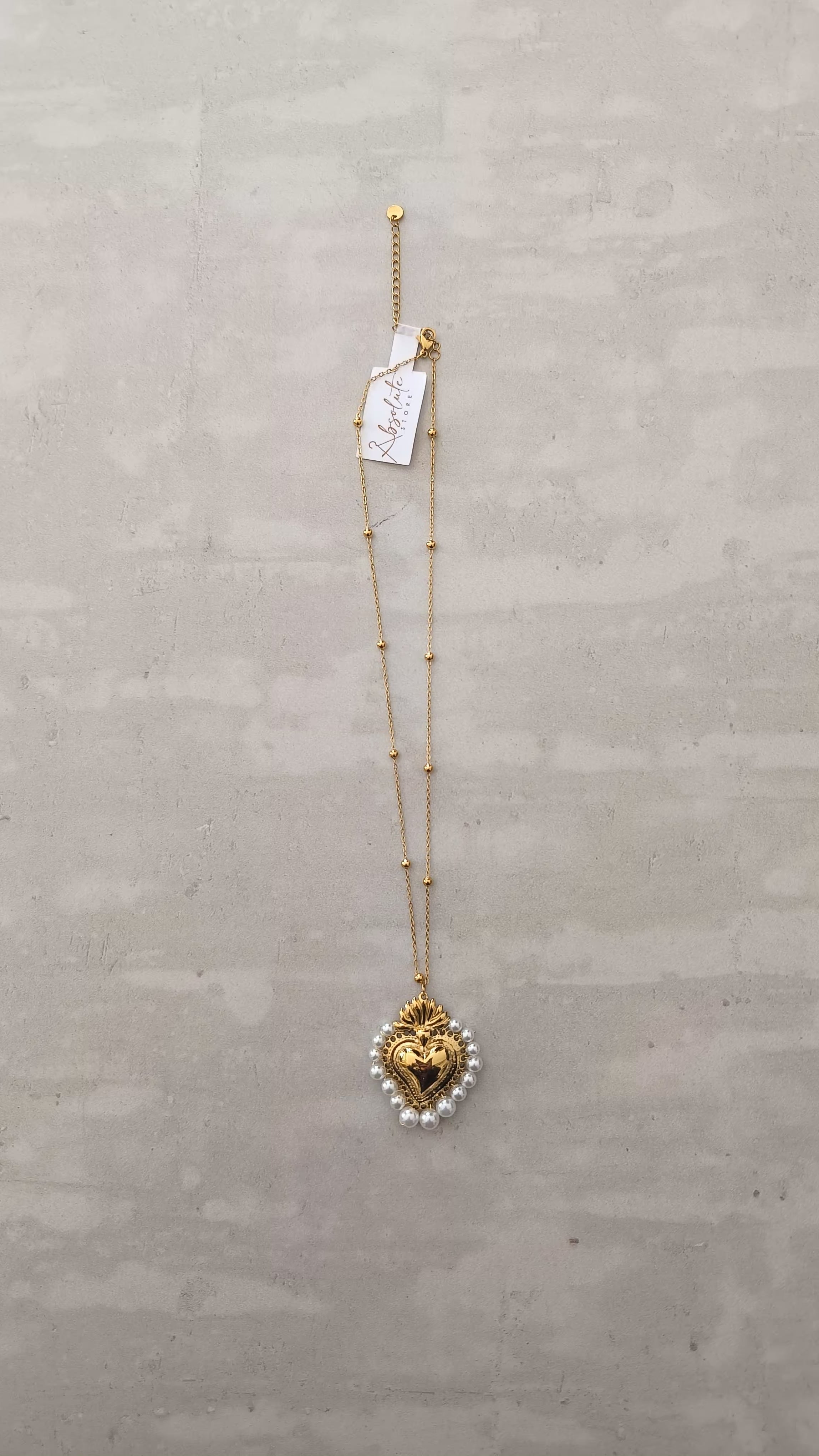 Collana cuore sacro