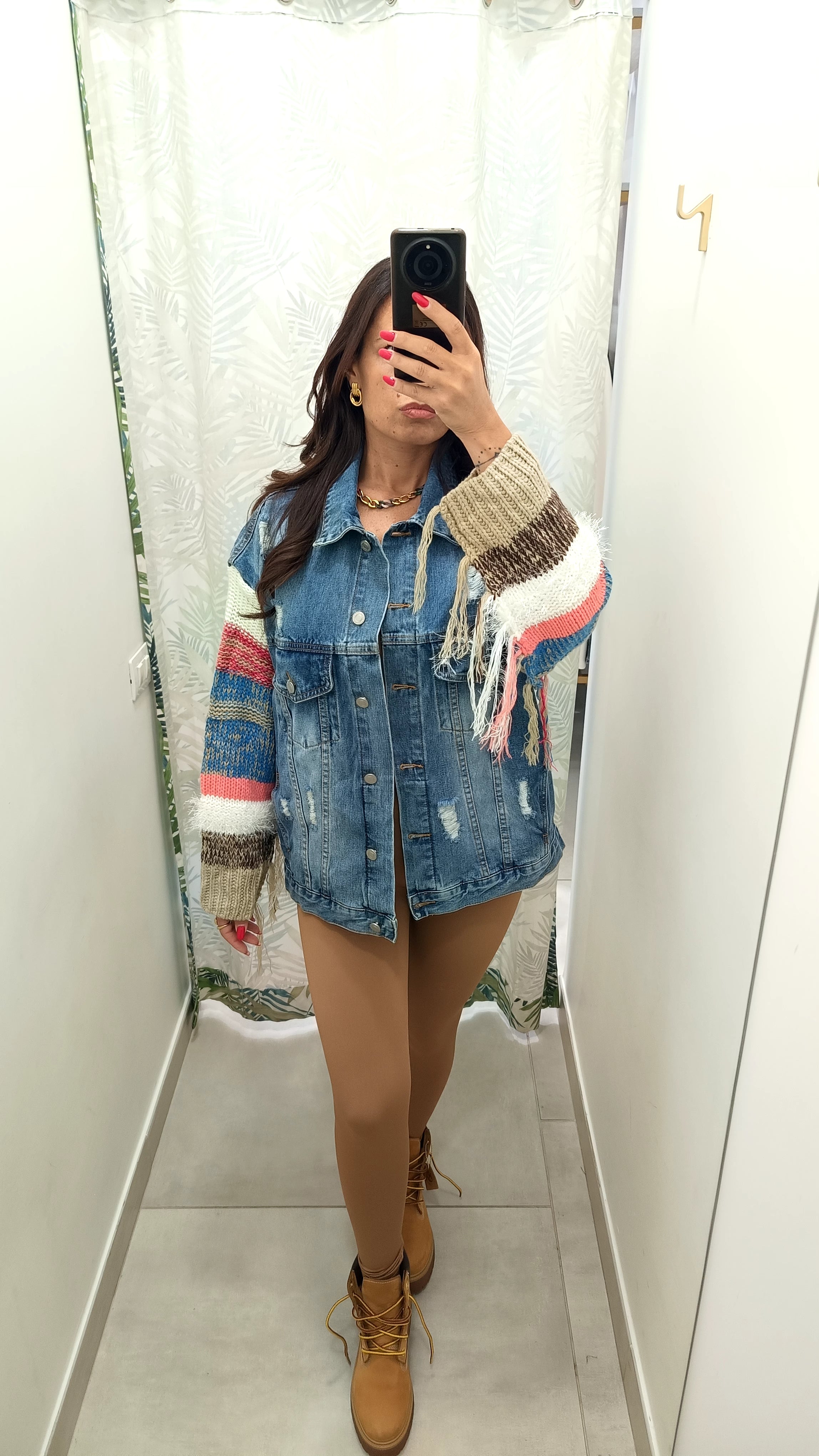 Giubbino denim colors - Absolute Shop