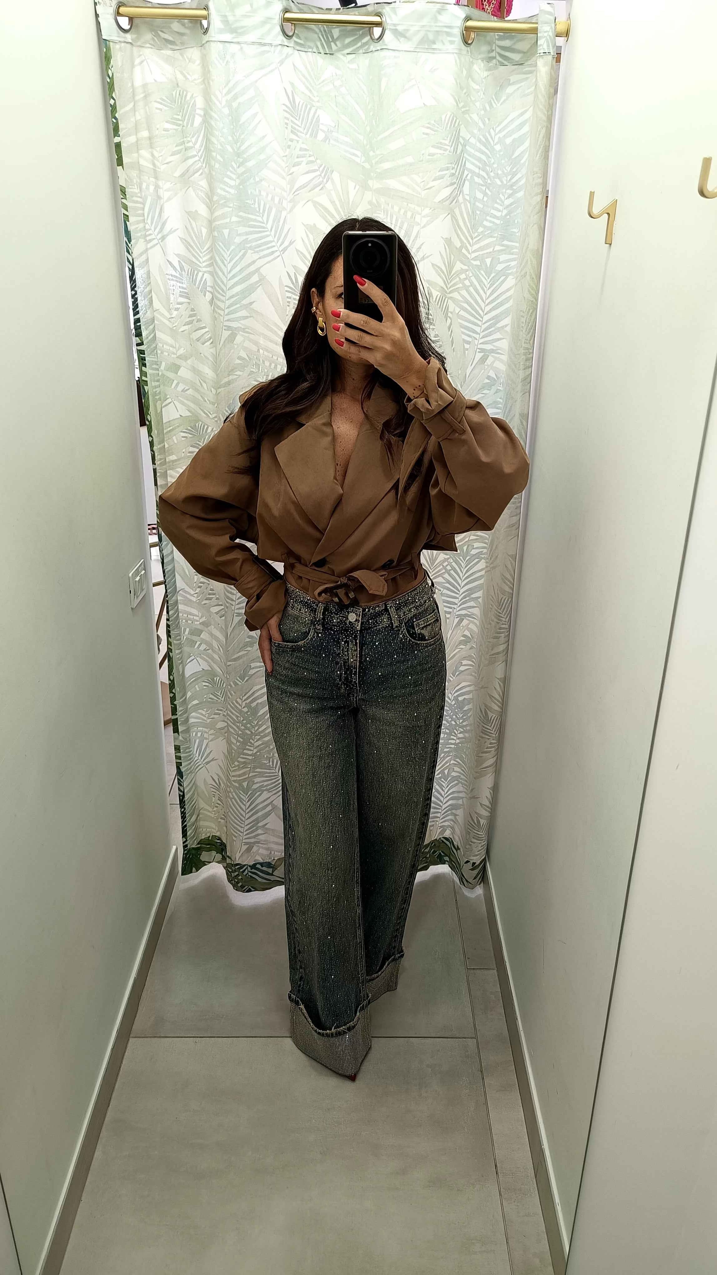 Denim piegone shine - Absolute Shop