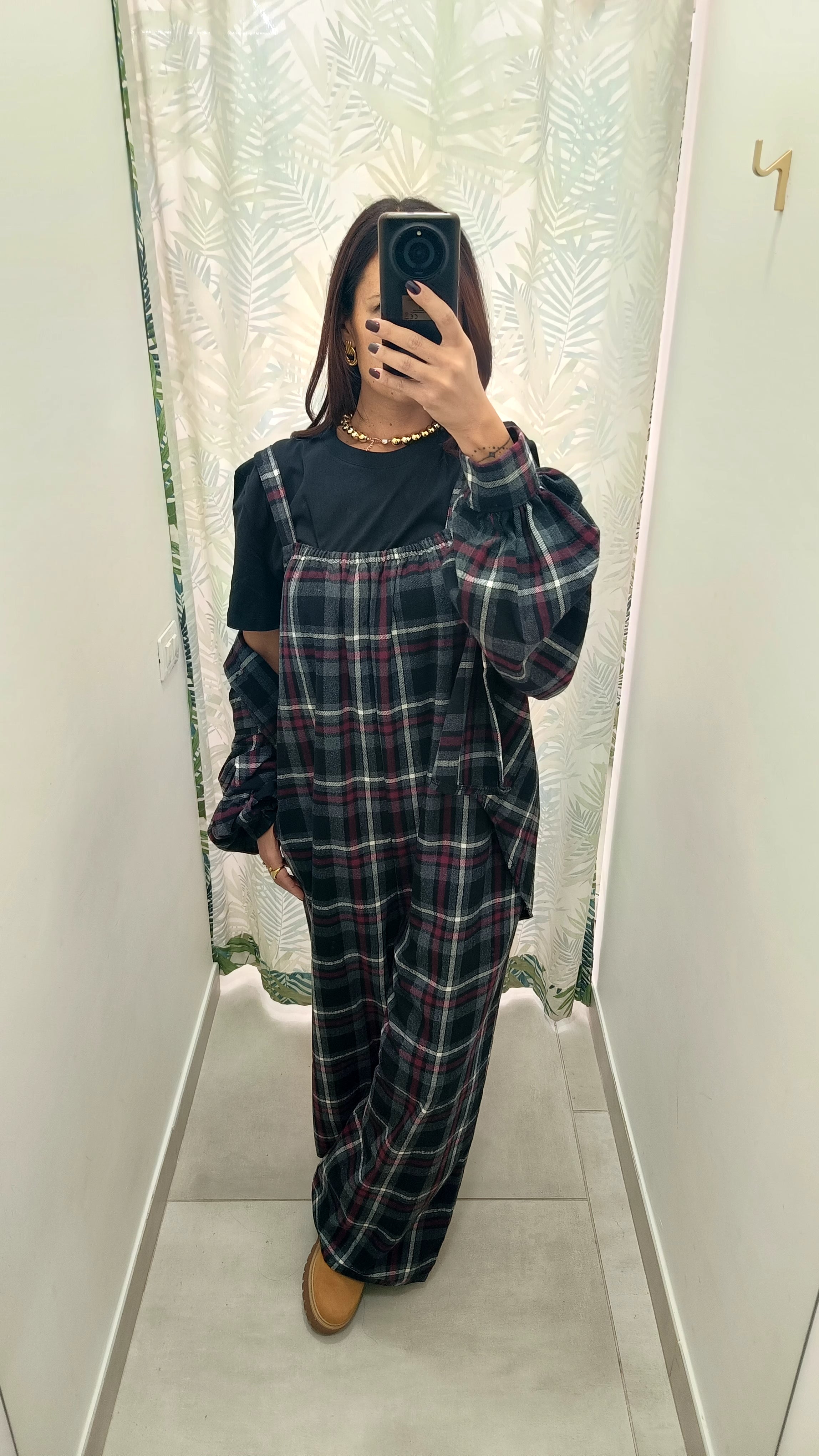 Salopette quadroni - Absolute Shop